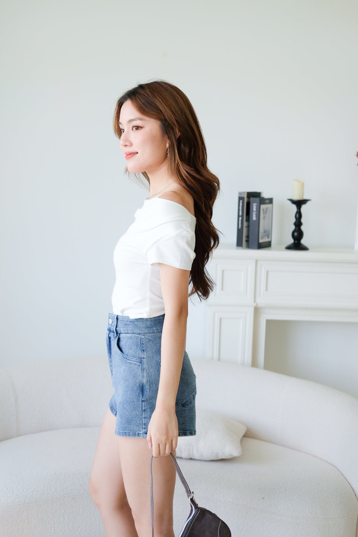 Ease Up 2 Ways Top (White)