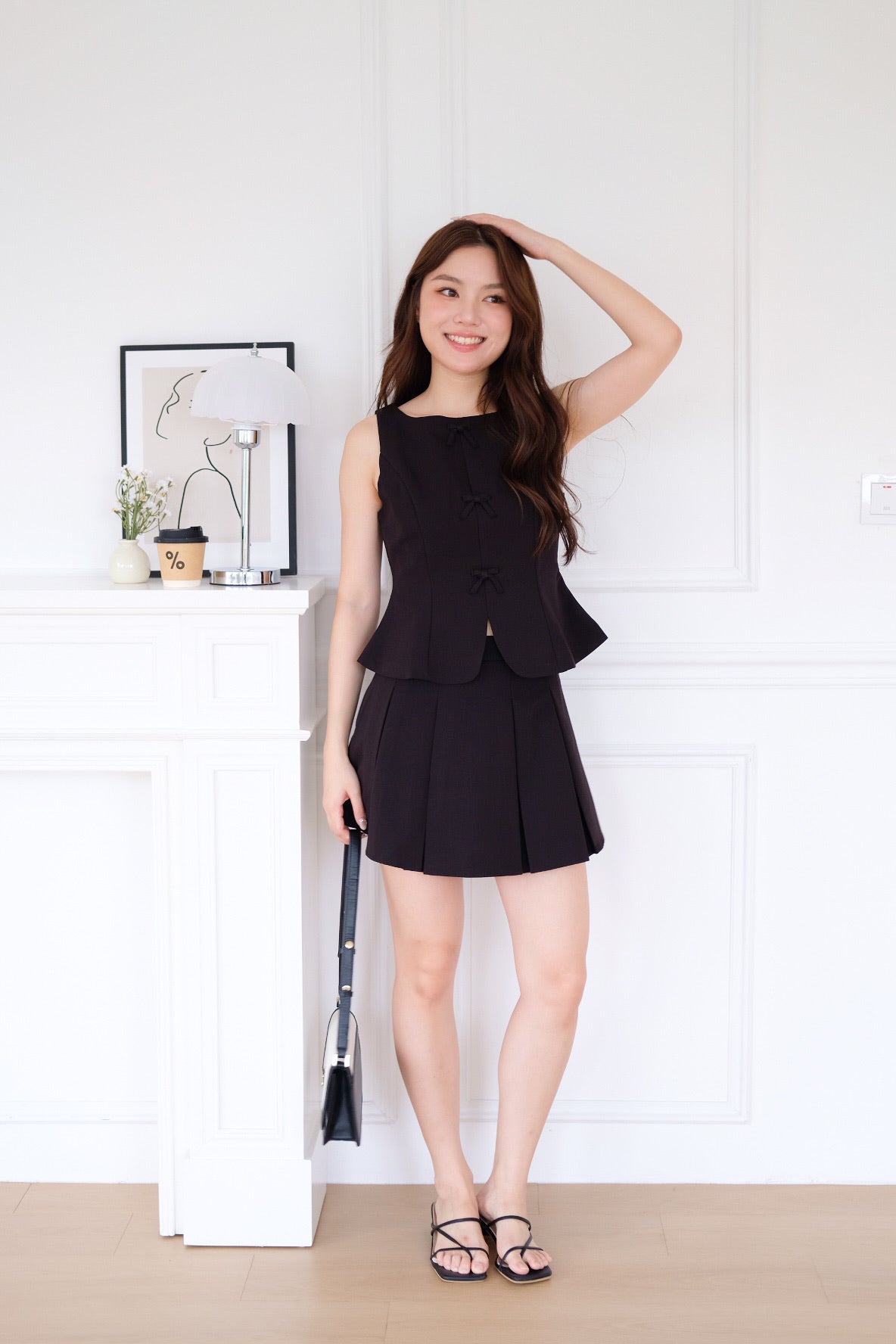 Fyonn Bow Minimalist Set (Black)