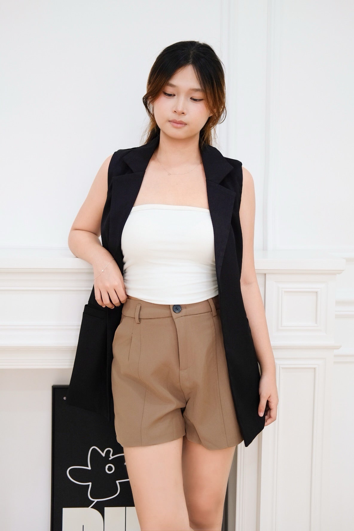 Black Vest Outerwear