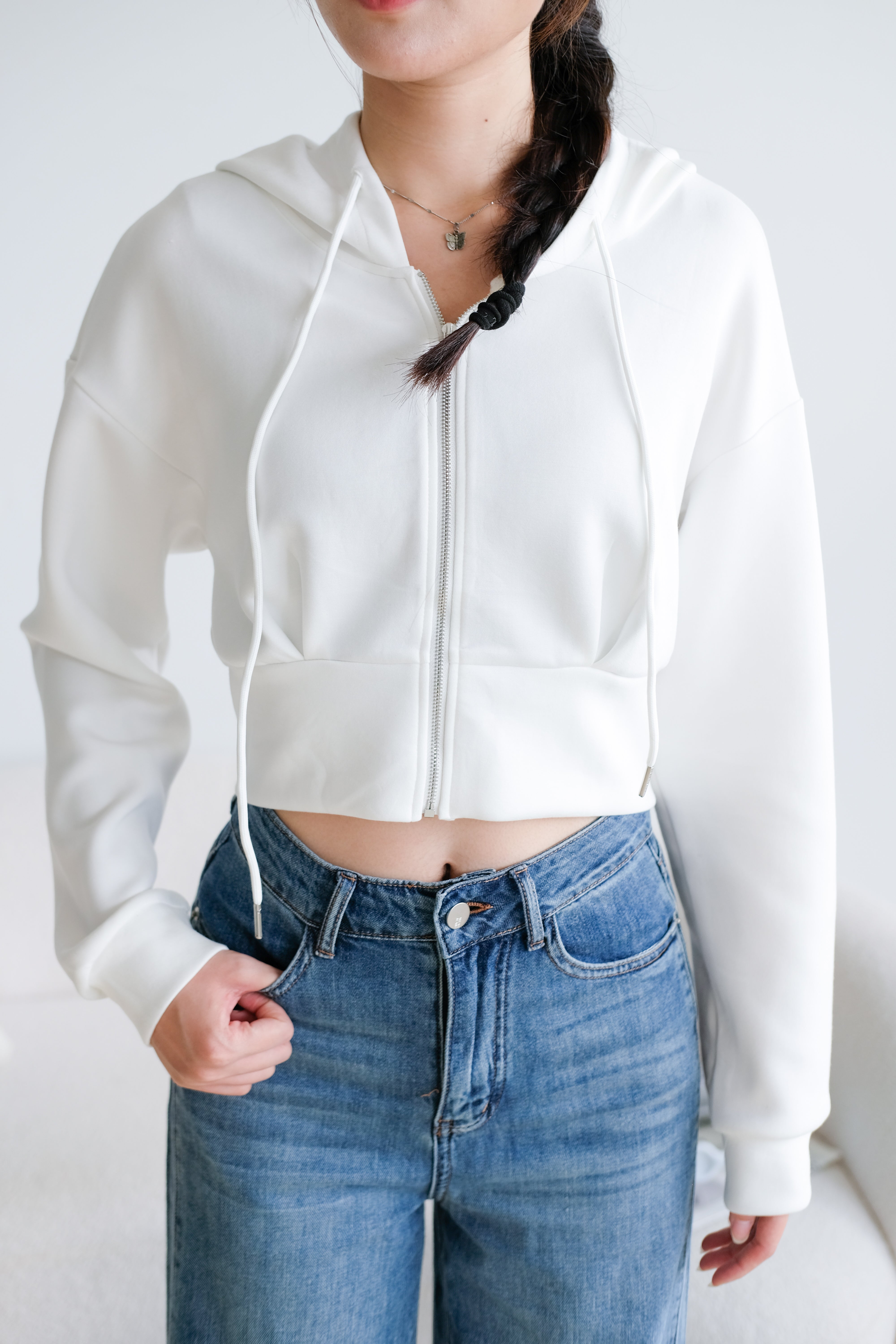 After Hours Hoodie Outerwear (White)