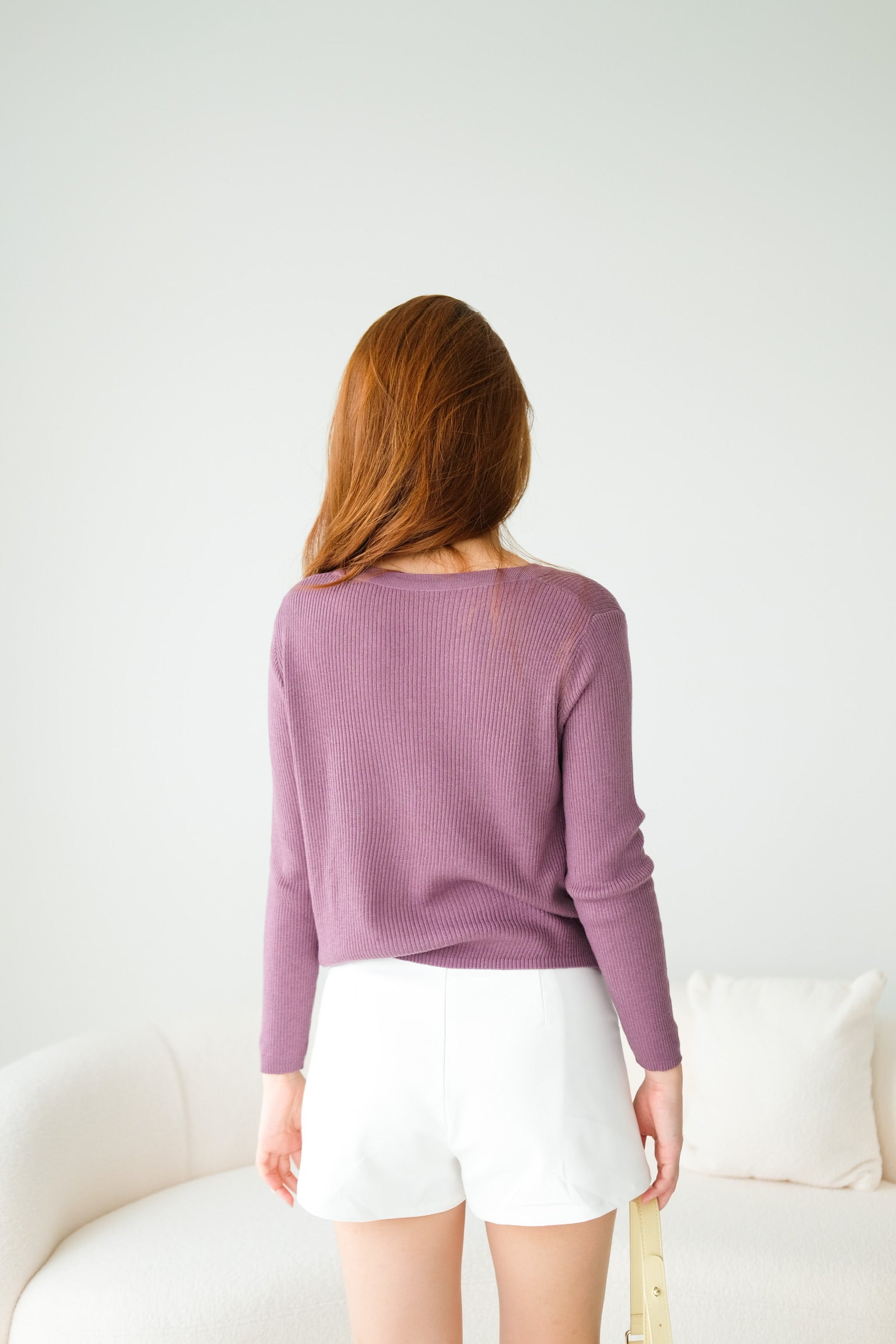 Ultimate Comfy Sleeves Top (Mauve)