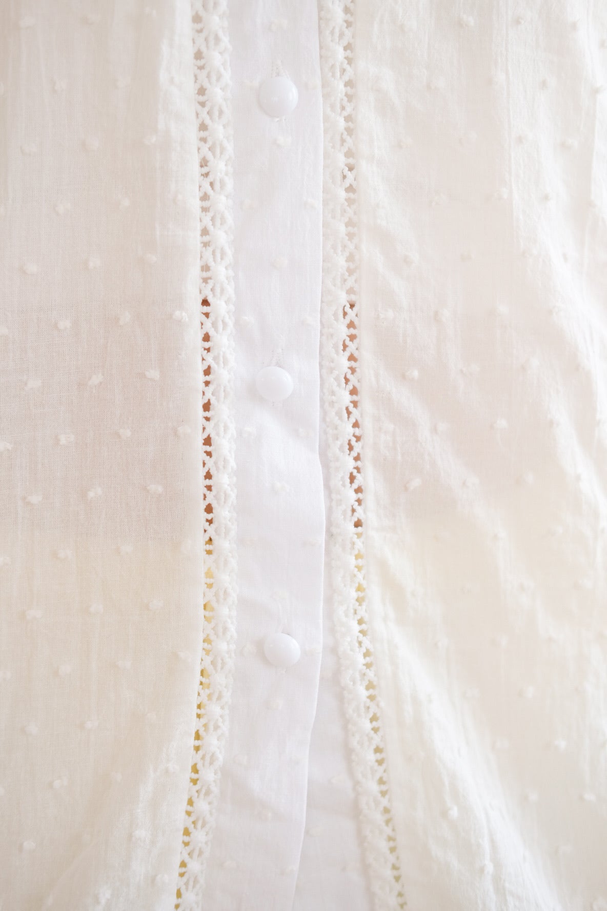 White Soft Organza Blouse