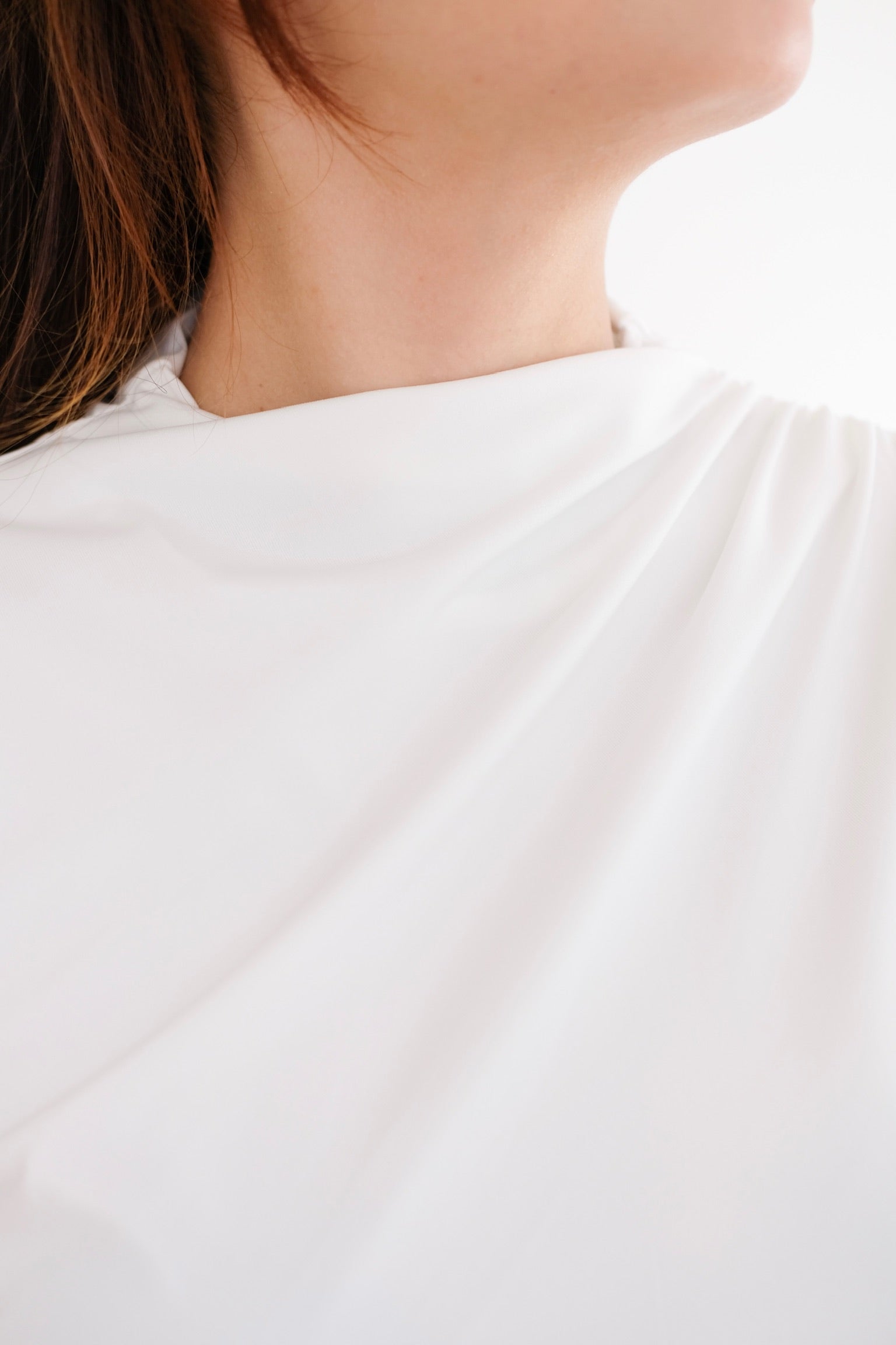 White Ruched Jewel Bodycon Dress