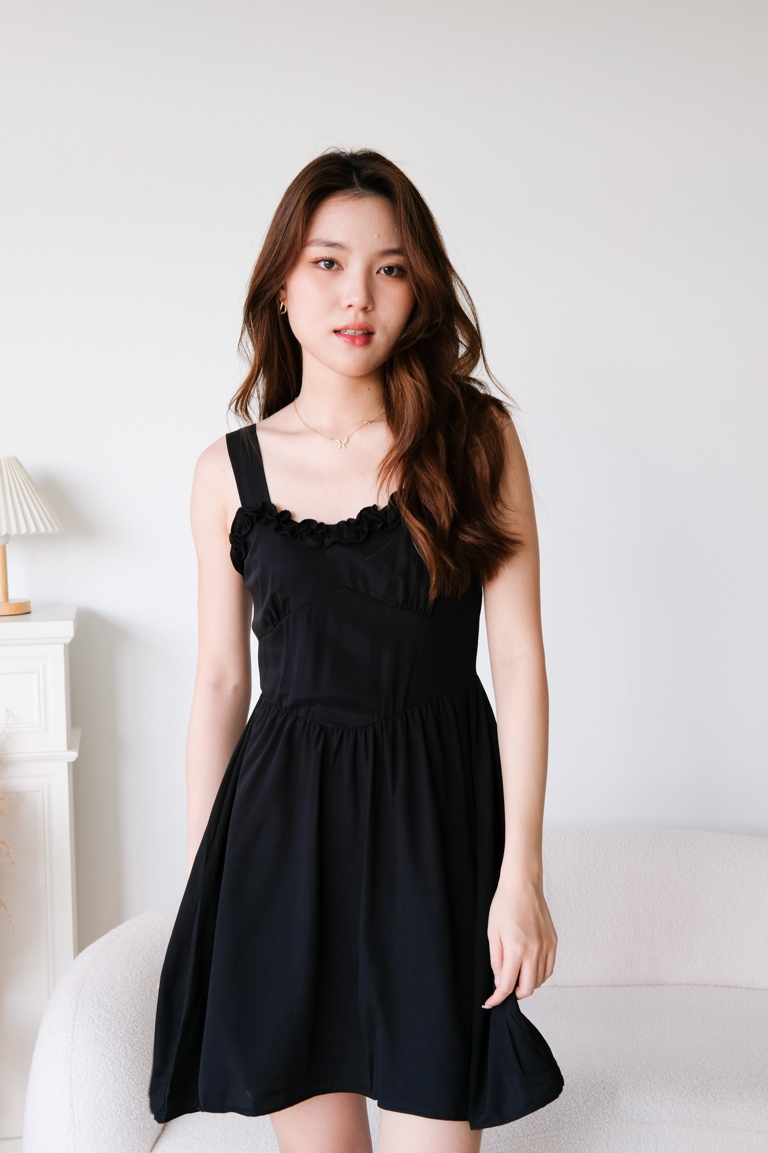 Bella Sweetheart Dress (Black)