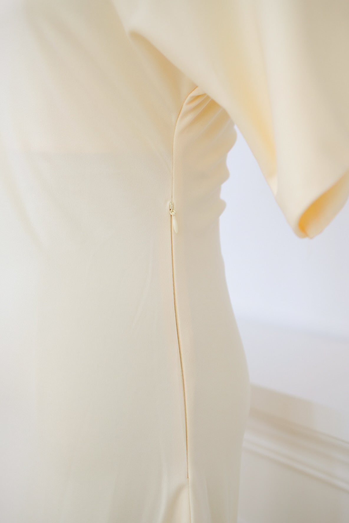 Yellow Boatneck Maxi Dress