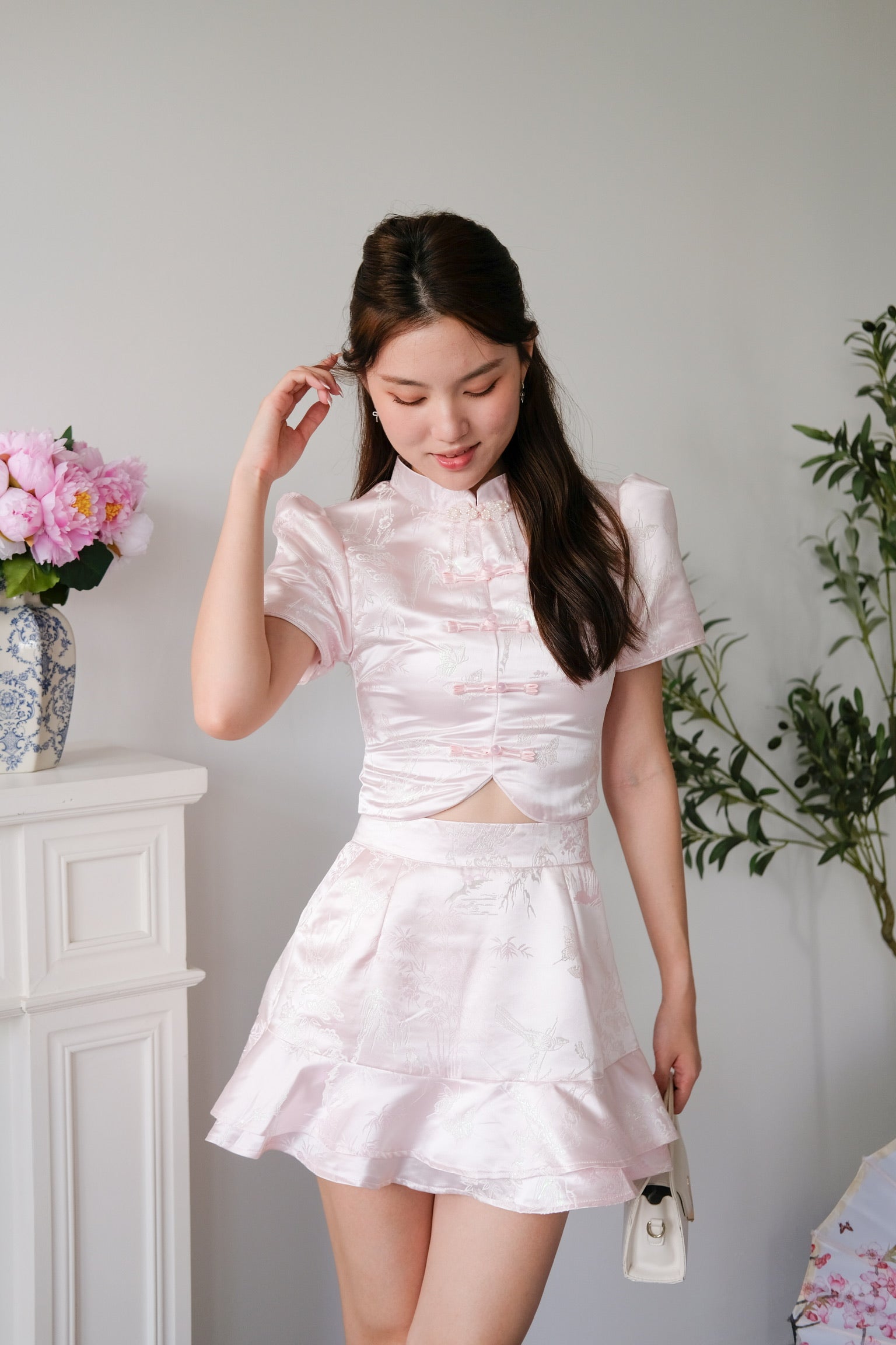 [ETA 5 Jan] Shu Ran Ruffle Skirt (Pink)
