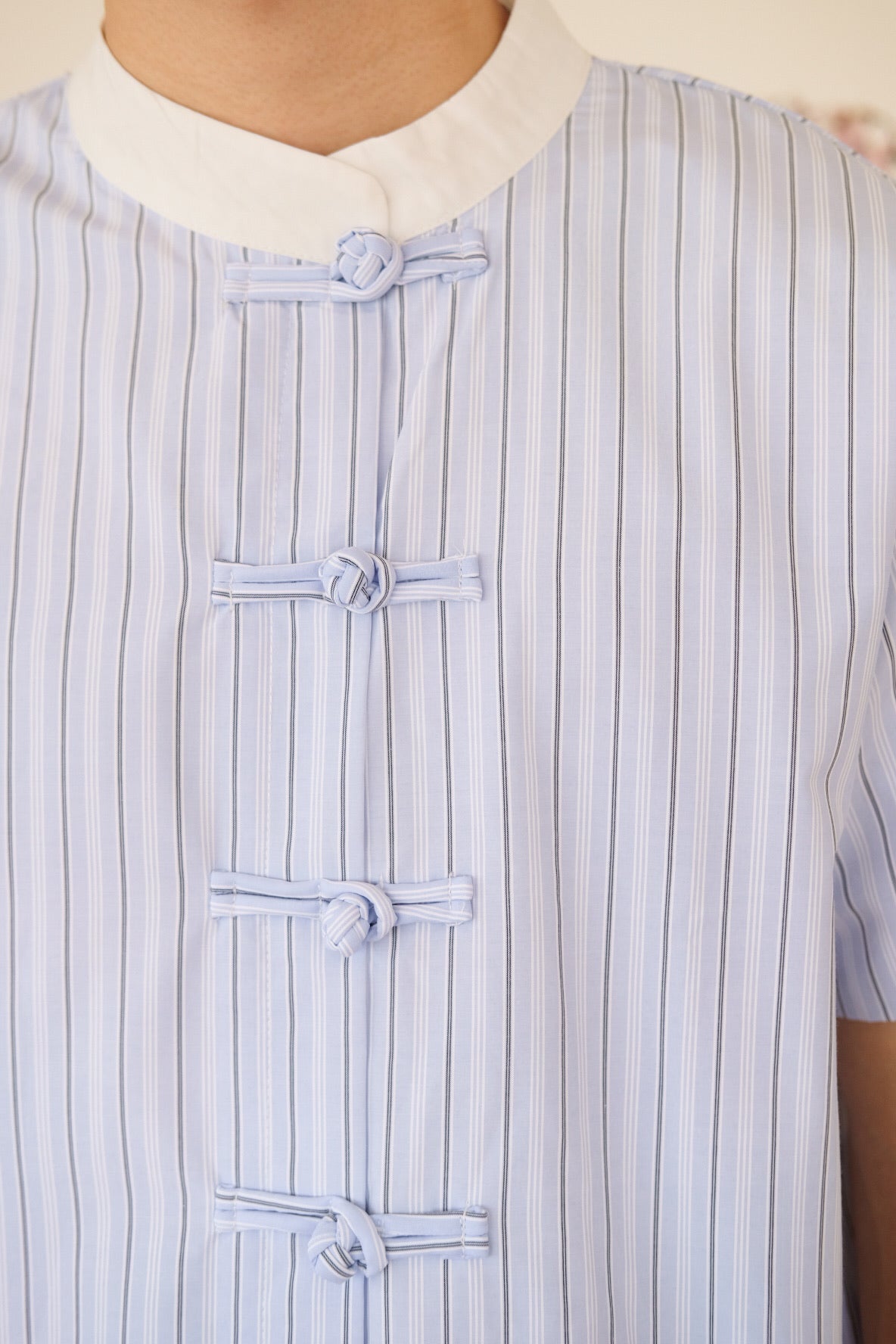 Jon Striped Samfu (Blue)