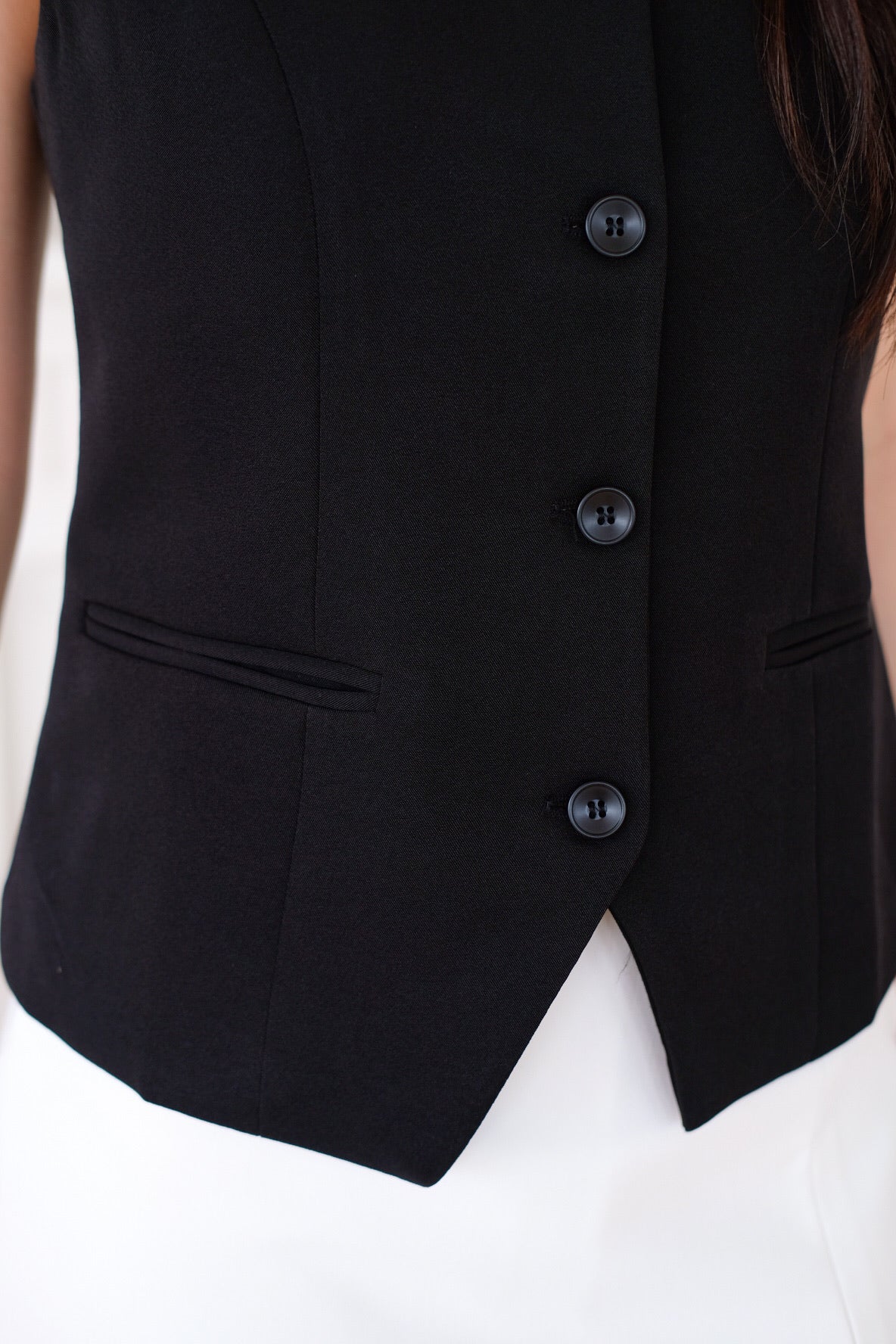 Atlas Work Vest Top (Black)