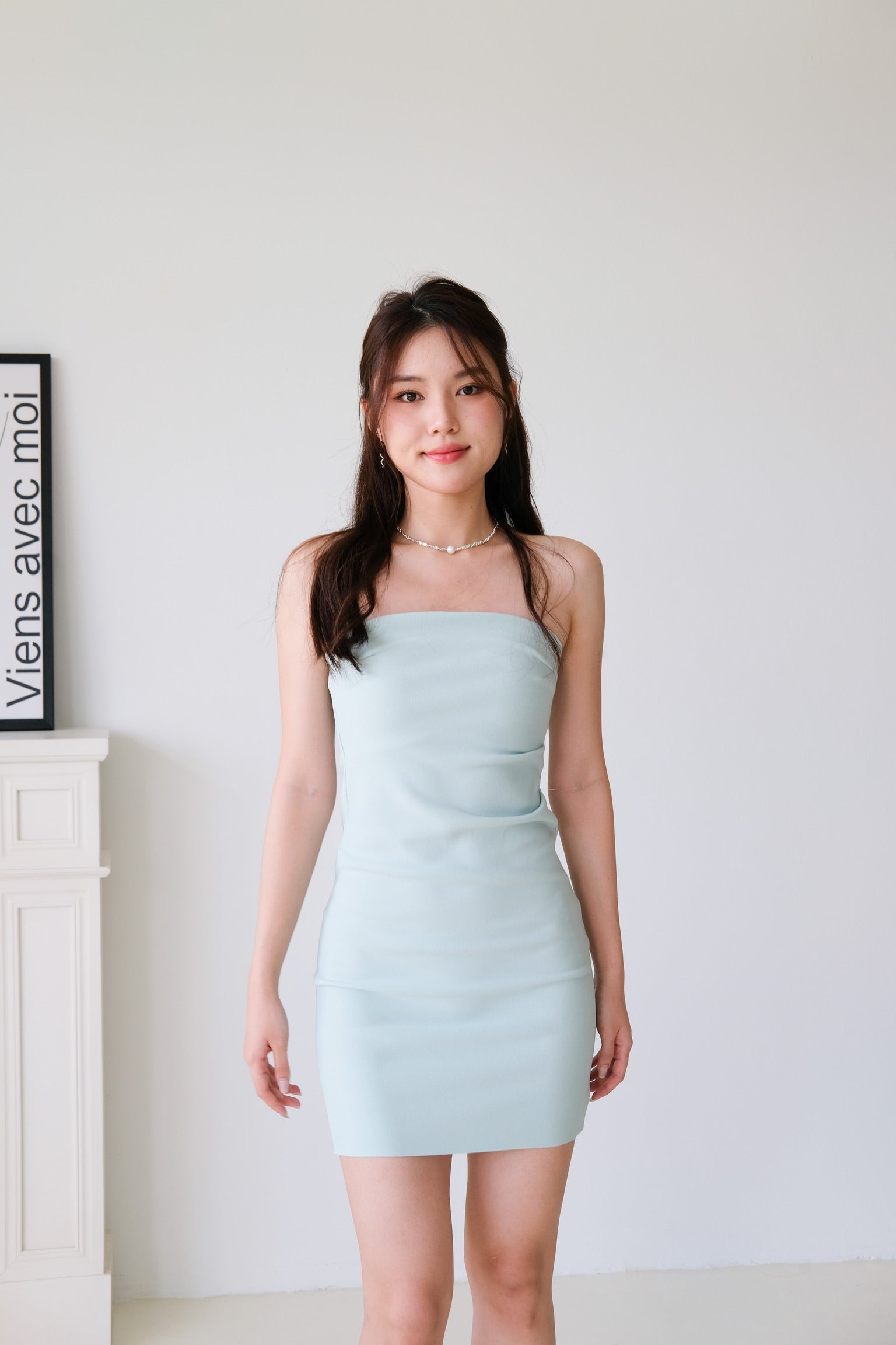 Era Tube Mini Dress (Mint)