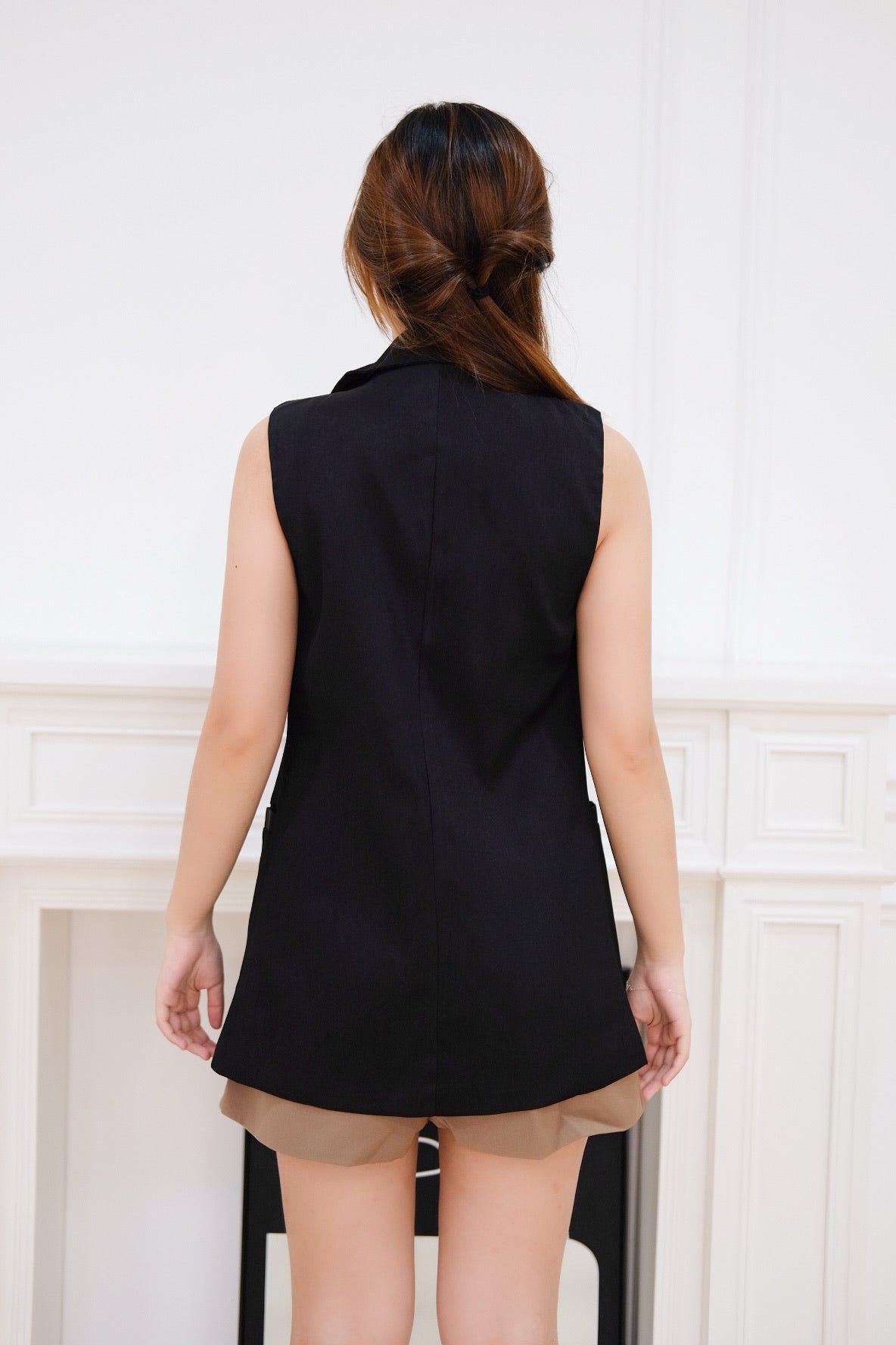 Black Vest Outerwear