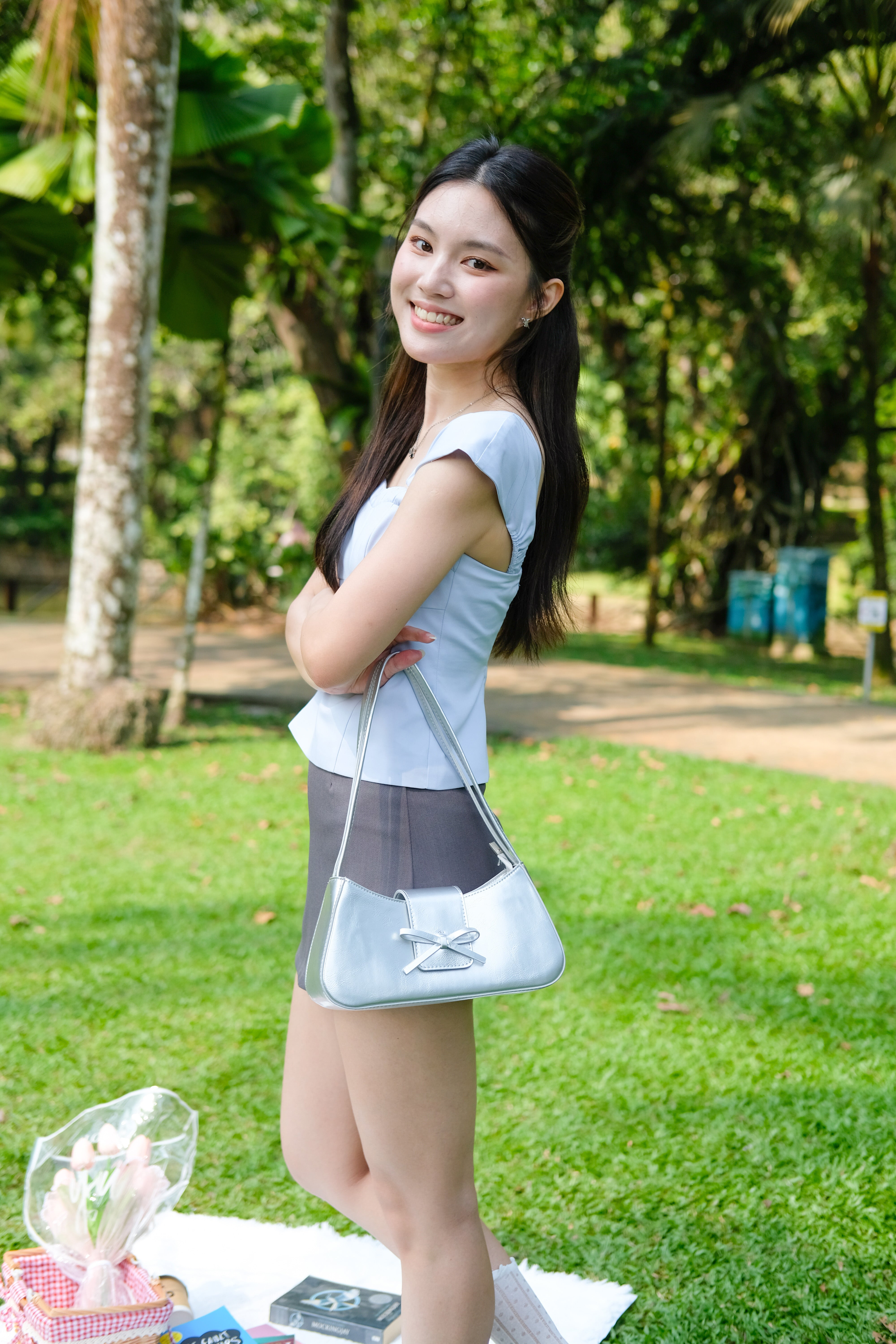 Cap Sleeves (Baby Blue)