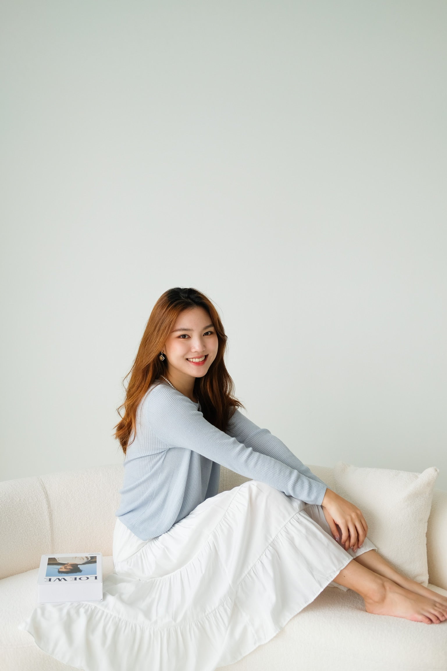 Ultimate Comfy Sleeves Top (Baby Blue)