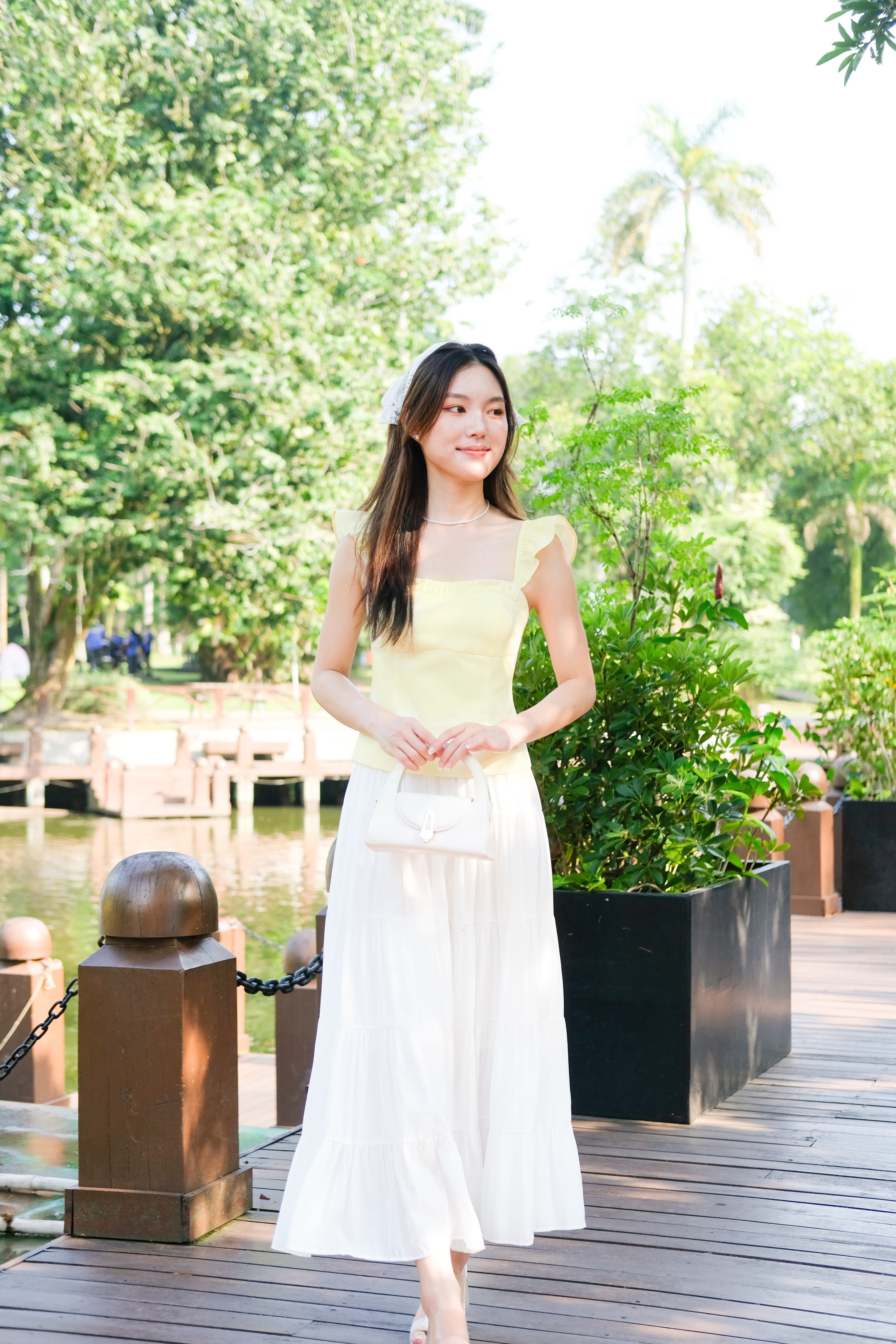 Ruffle Straps (Buttermilk Yellow)