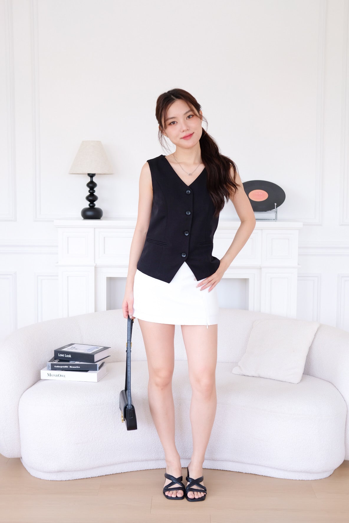 Atlas Work Vest Top (Black)