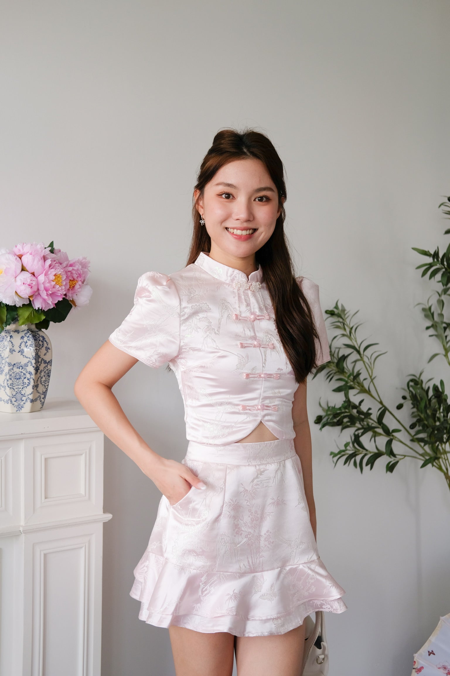 [ETA 5 Jan] Shu Ran Ruffle Skirt (Pink)