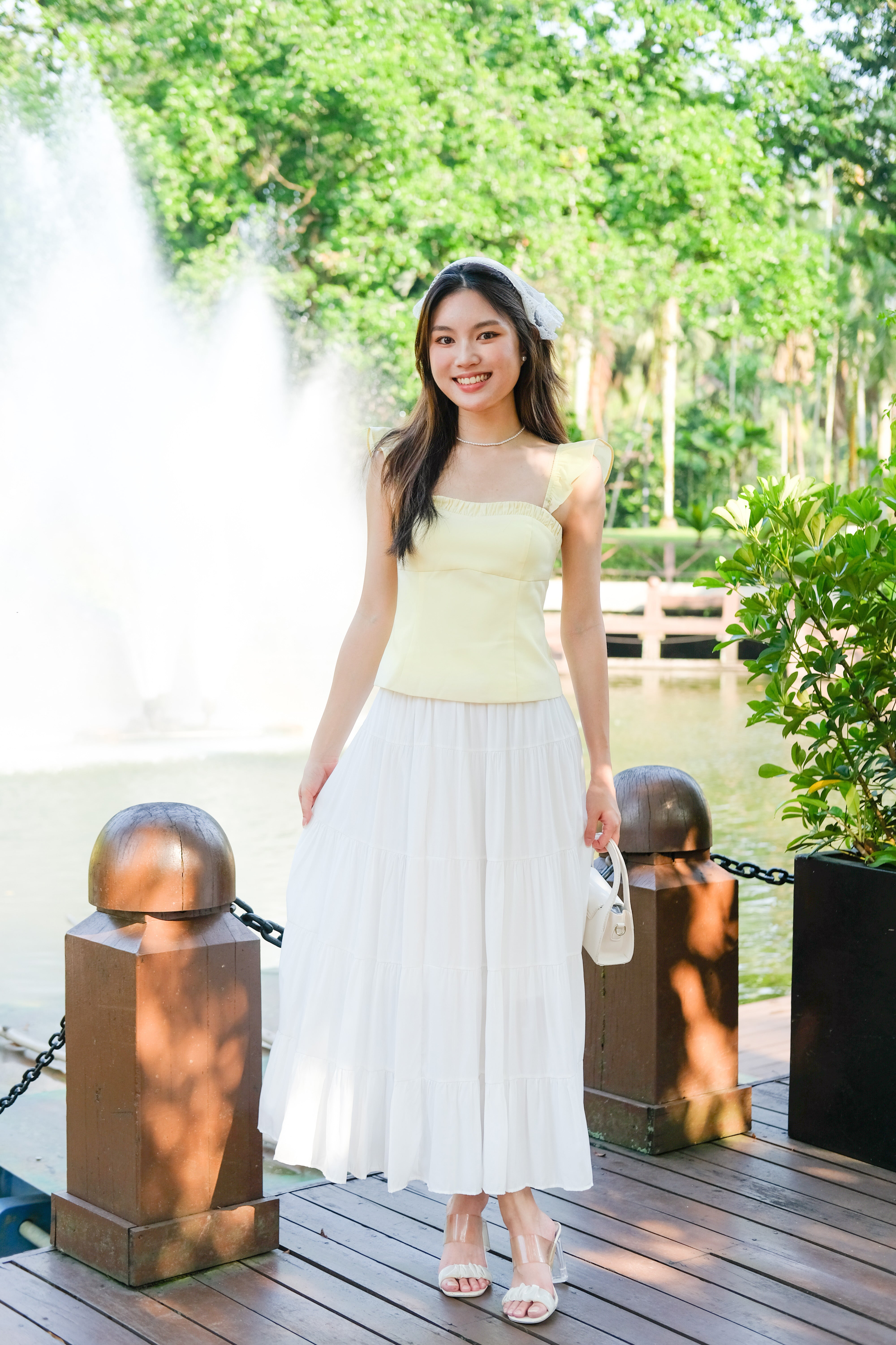 Ruffle Straps (Buttermilk Yellow)