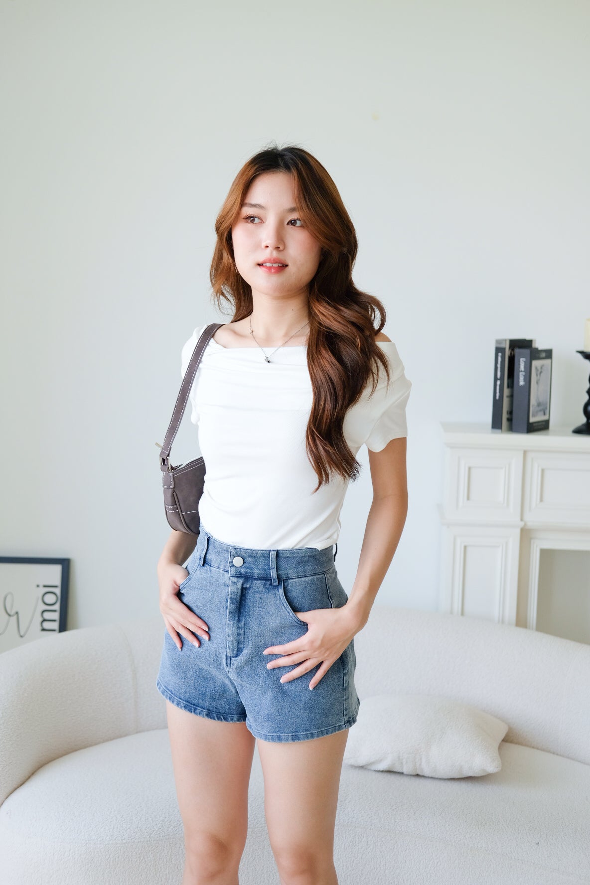 Ease Up 2 Ways Top (White)