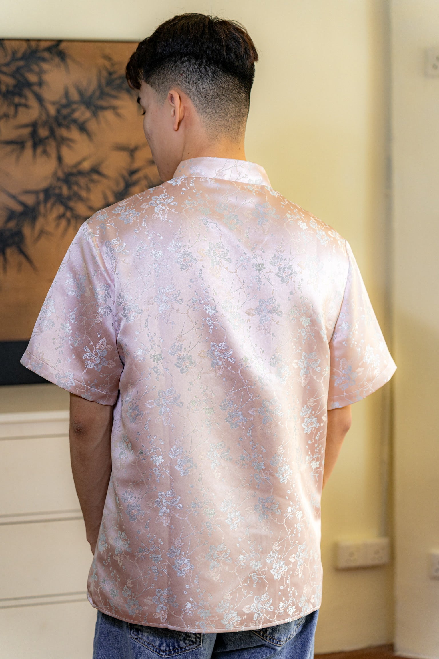 [ETA 15-21 Jan] 花禧团圆 Spring Reunion Oriental Men Samfu (Blossom Pink)