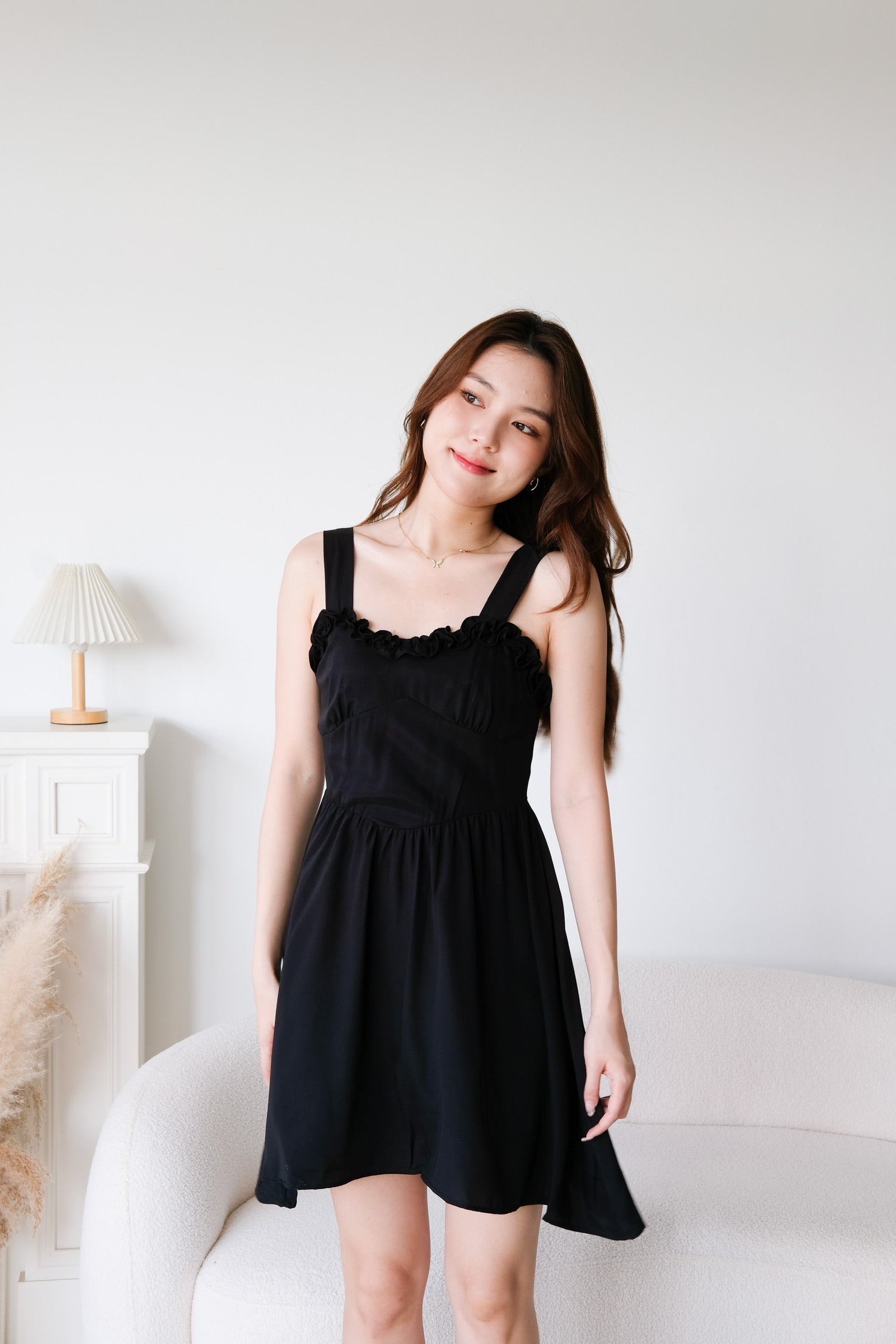 Bella Sweetheart Dress (Black)