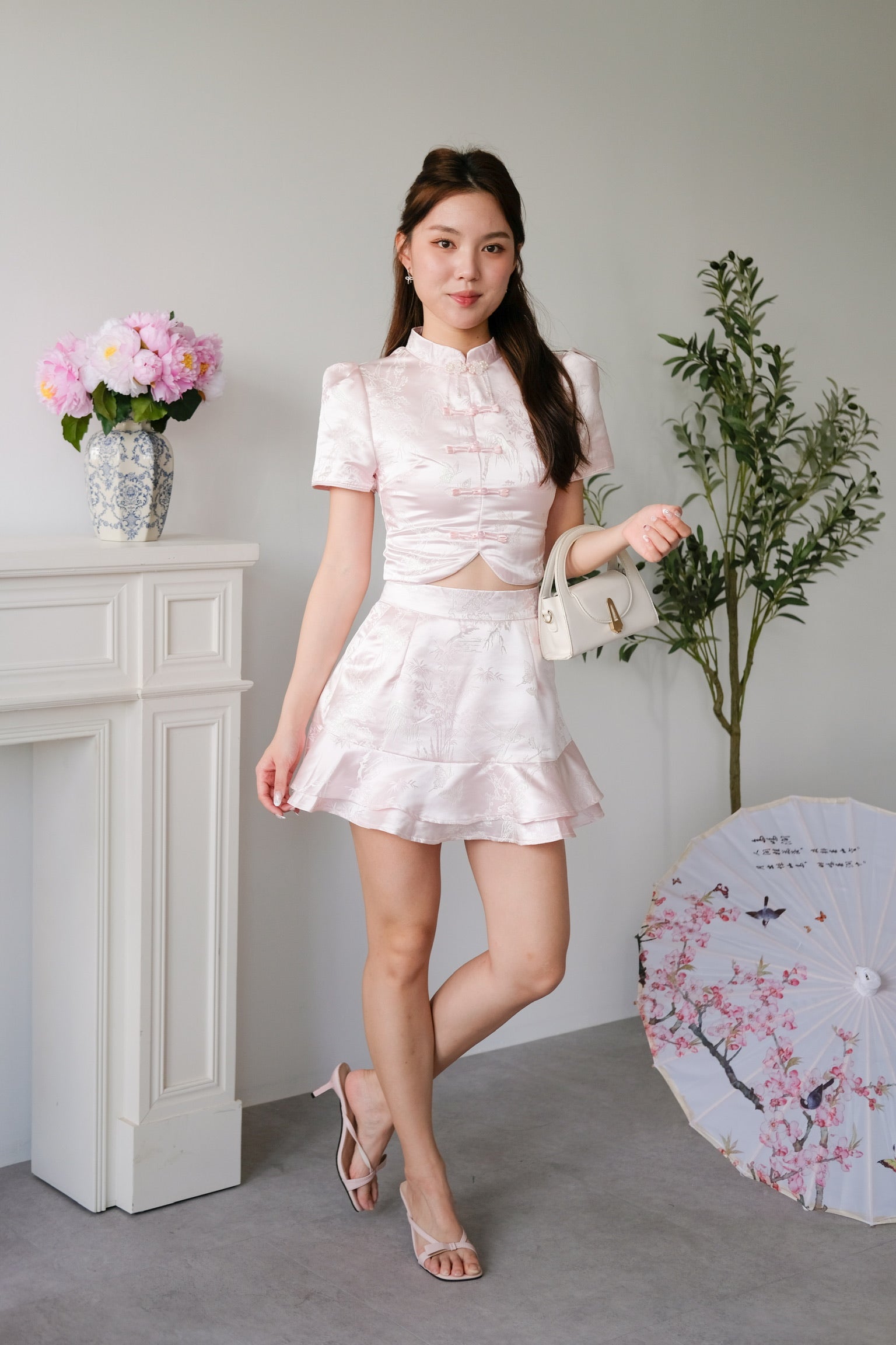 [ETA 5 Jan] Shu Ran Ruffle Skirt (Pink)