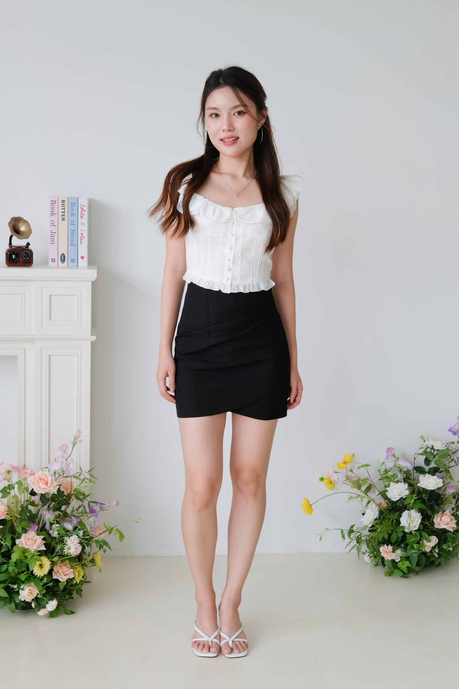 Odette Wrap Skirt 2.0 (Black)