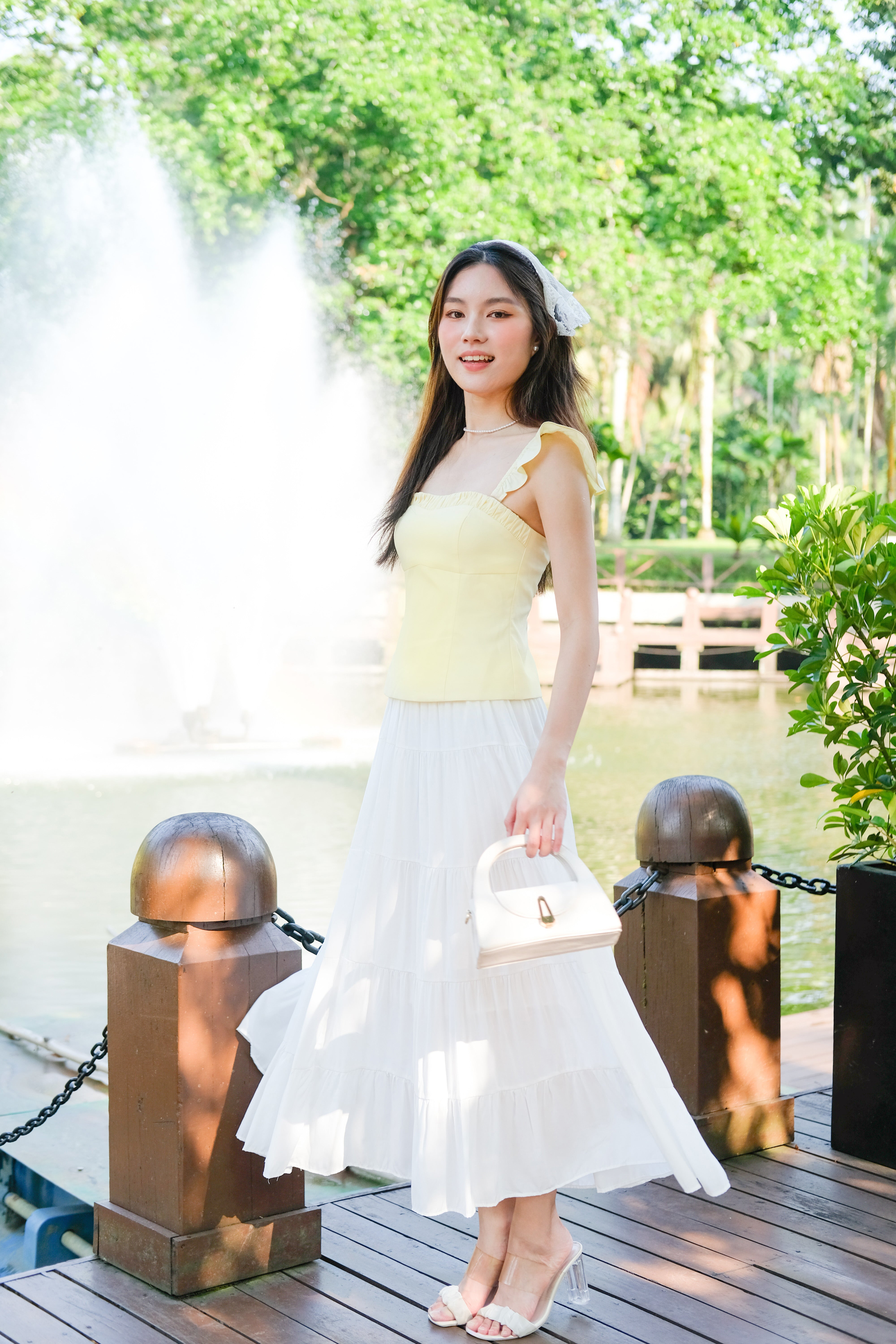 Ruffle Straps (Buttermilk Yellow)