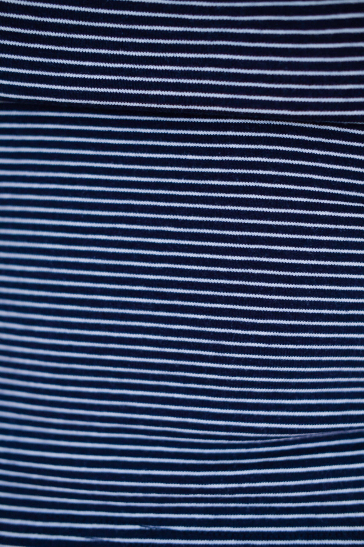 Capri Striped Padded Tube Top (Navy Blue) [ ETA 26 Aug ]