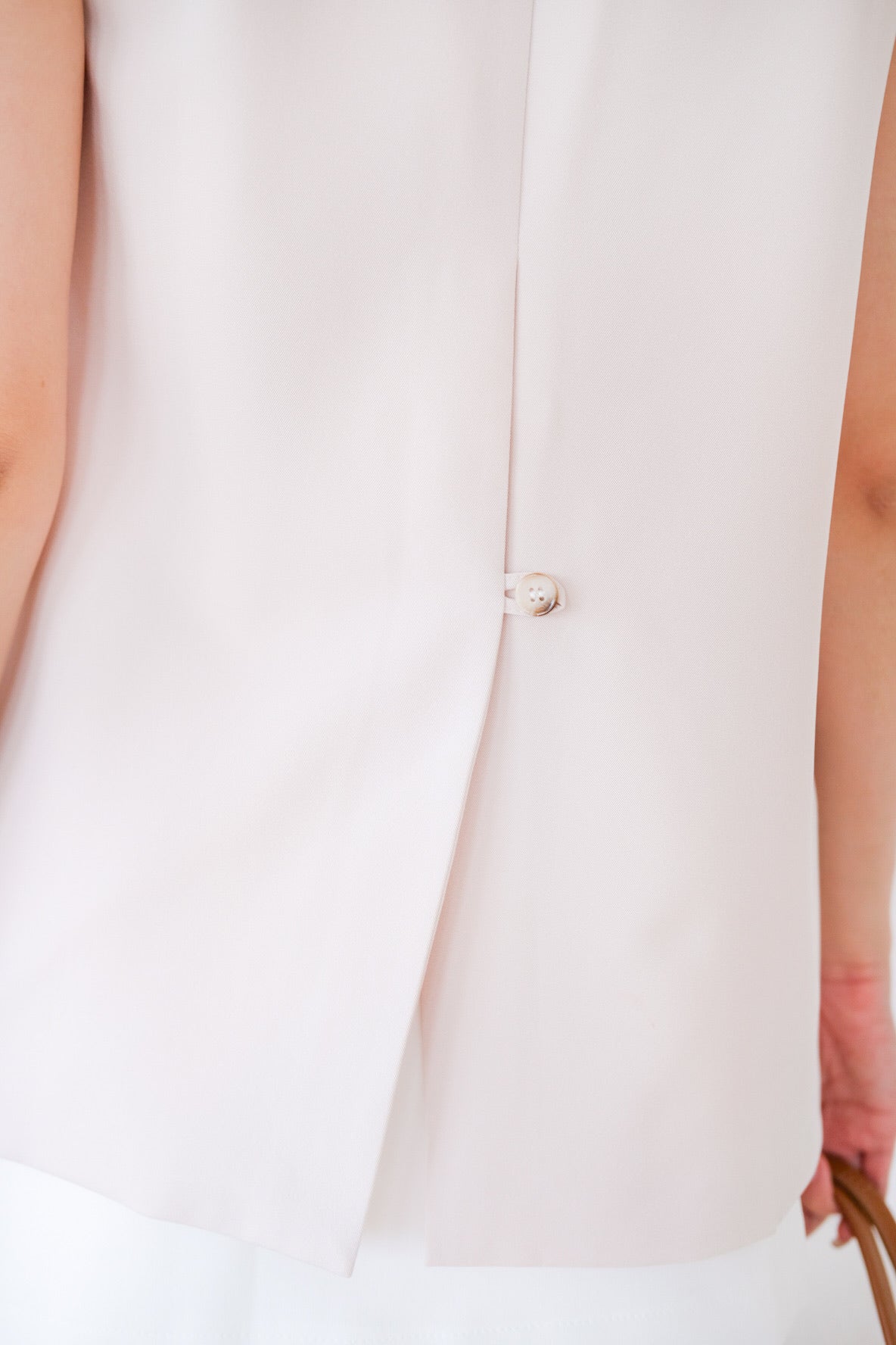 Sherry Vest Outerwear (Beige)