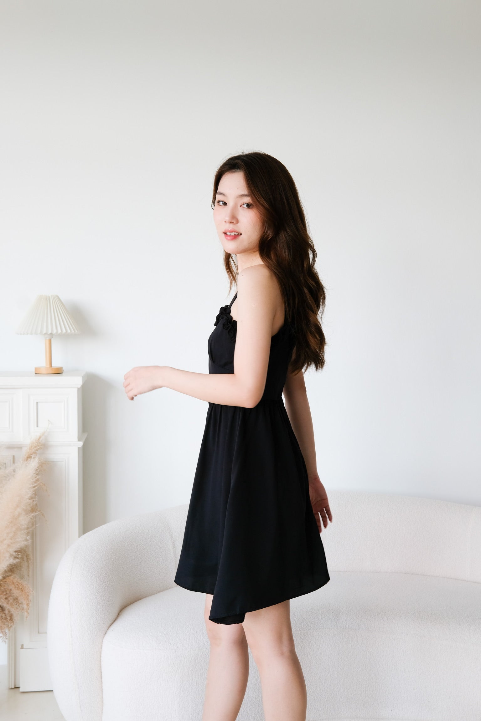 Bella Sweetheart Dress (Black)