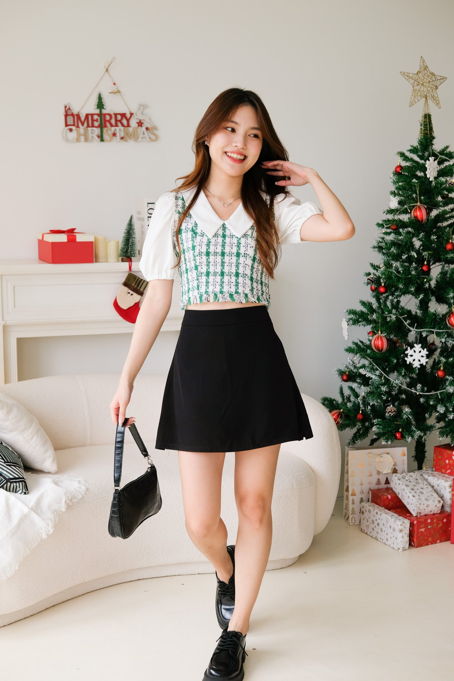 Charis Basic Skorts (Black)