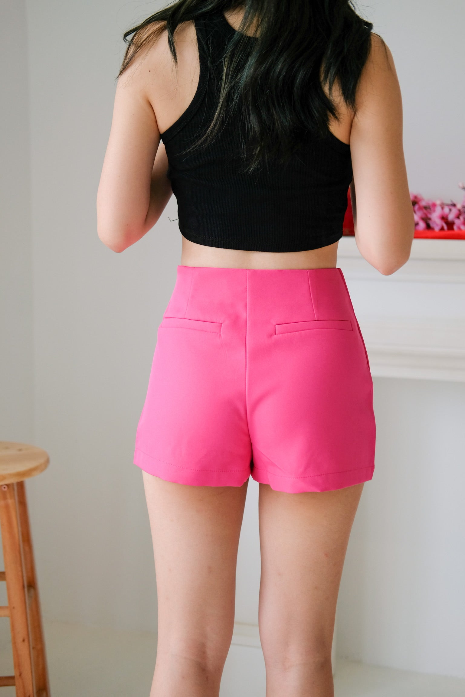 Beverly Wrap Skorts (Hot Pink)