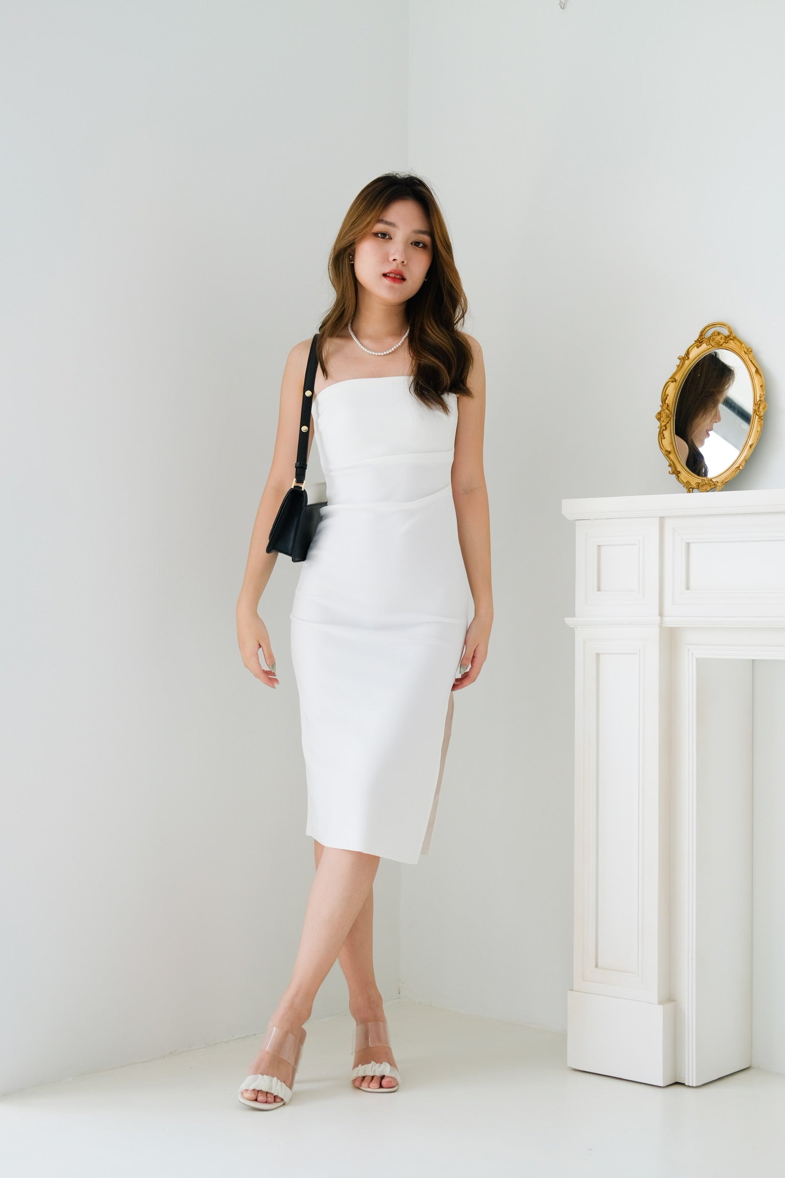 Myra Tube Dress (White)