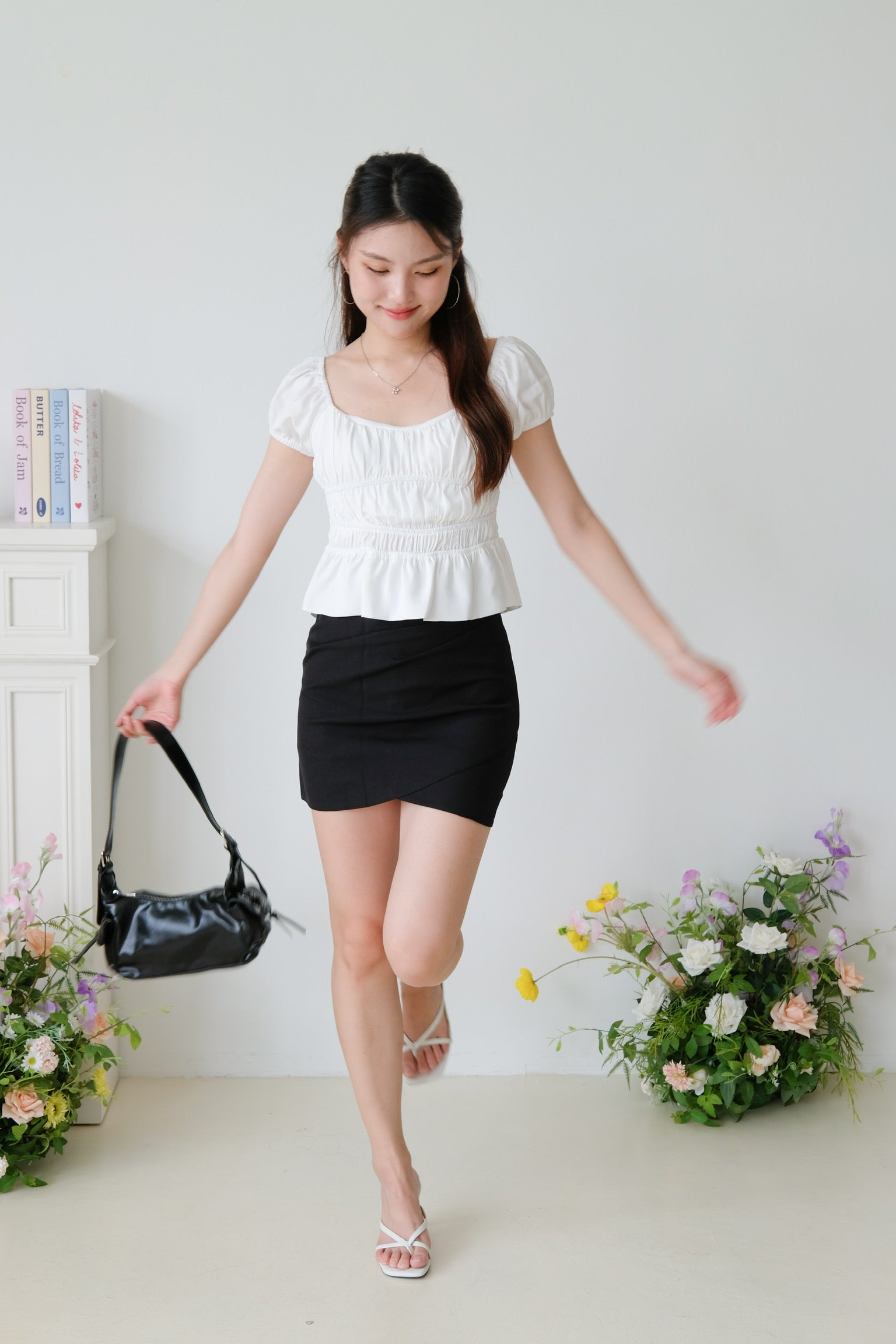 Odette Wrap Skirt 2.0 (Black)