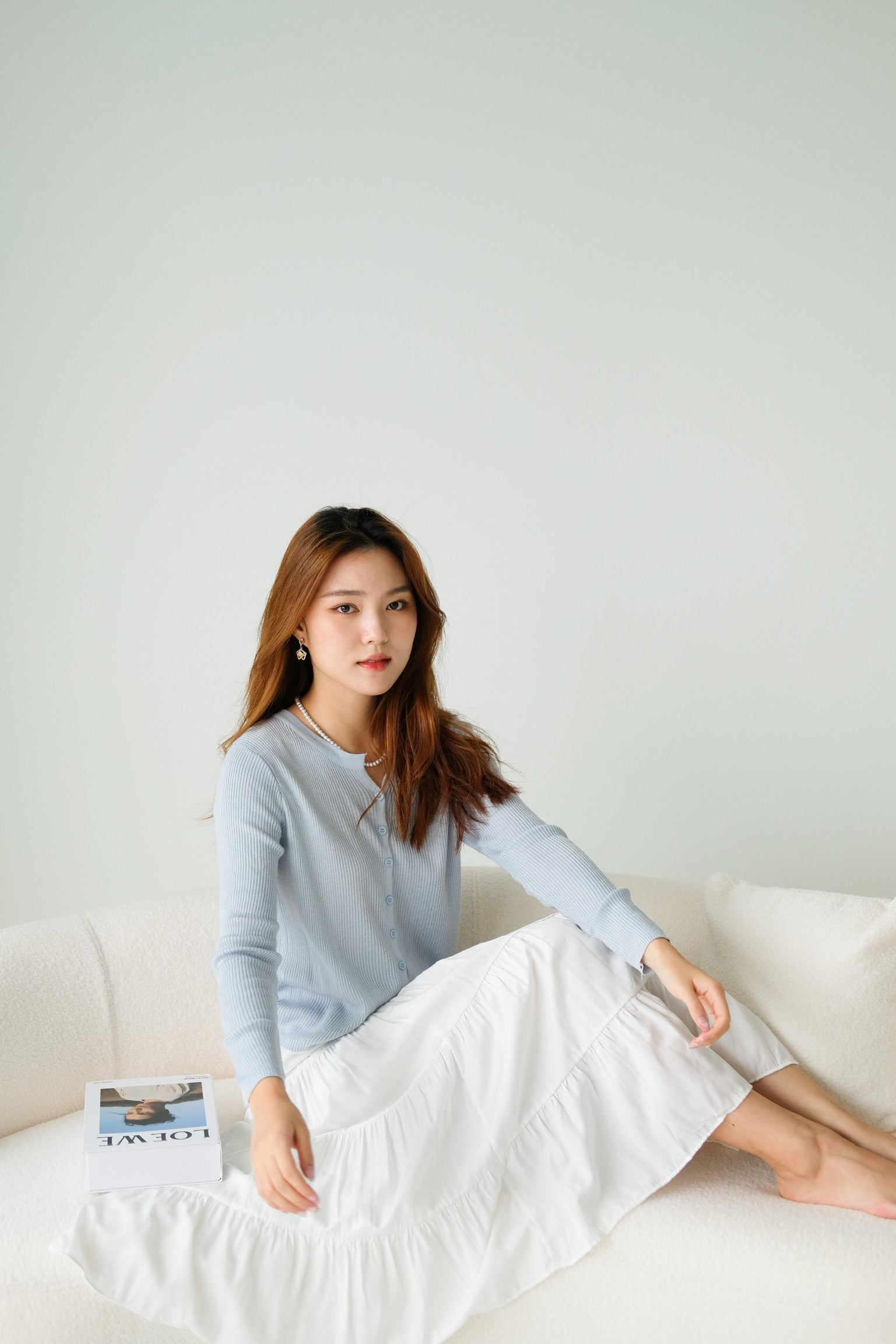 Ultimate Comfy Sleeves Top (Baby Blue)