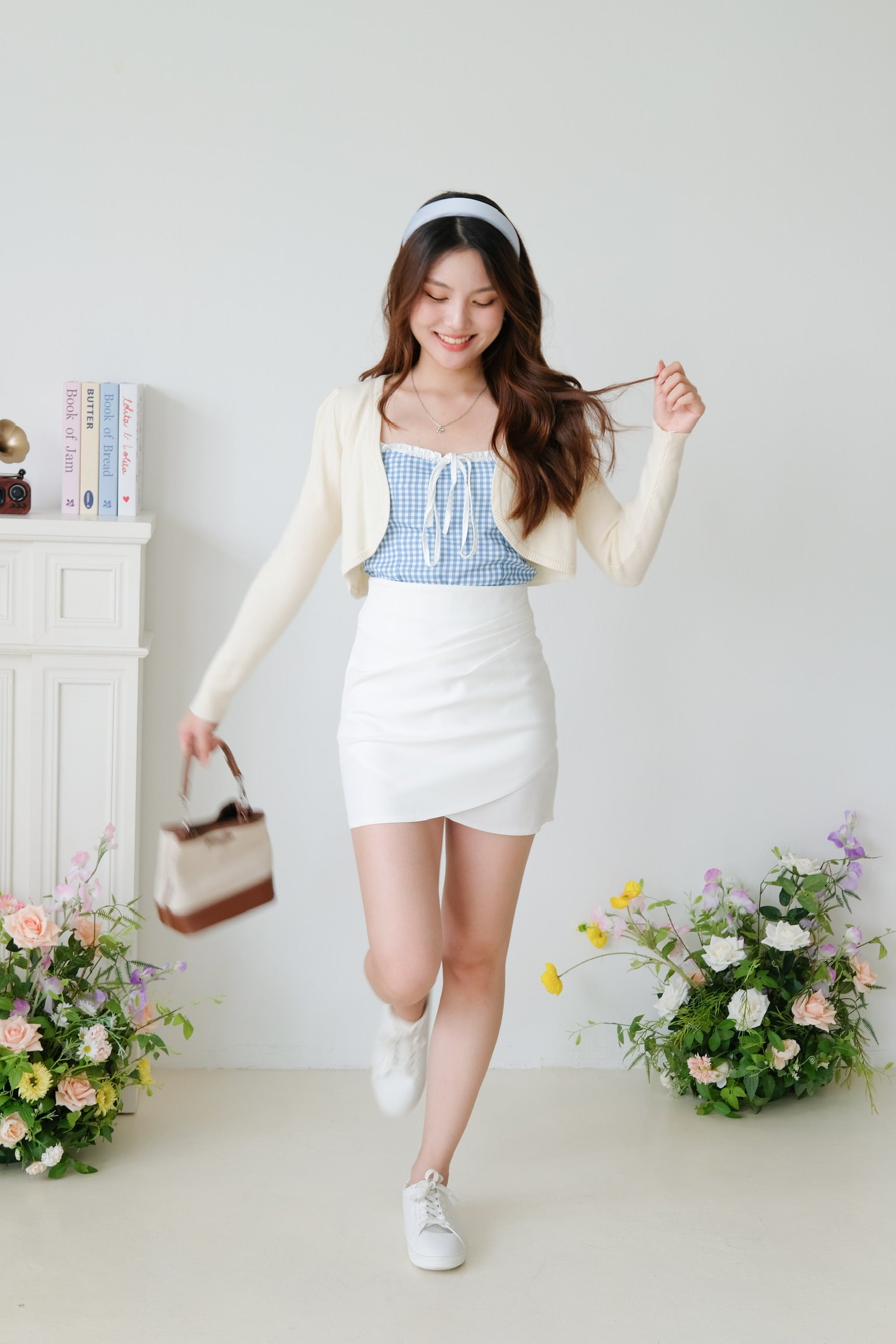 Odette Wrap Skirt 2.0 (White)