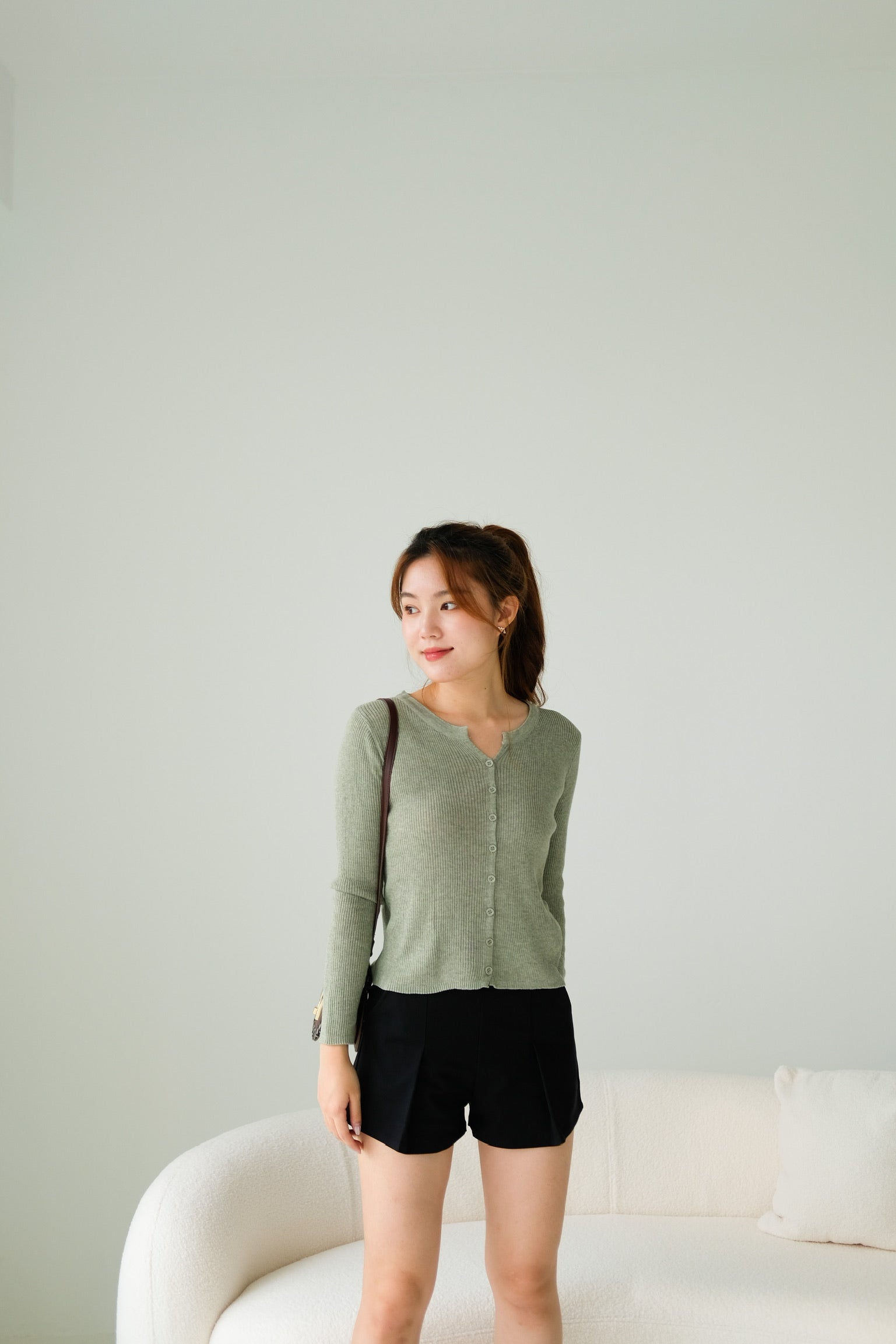 Ultimate Comfy Sleeves Top (Olive)