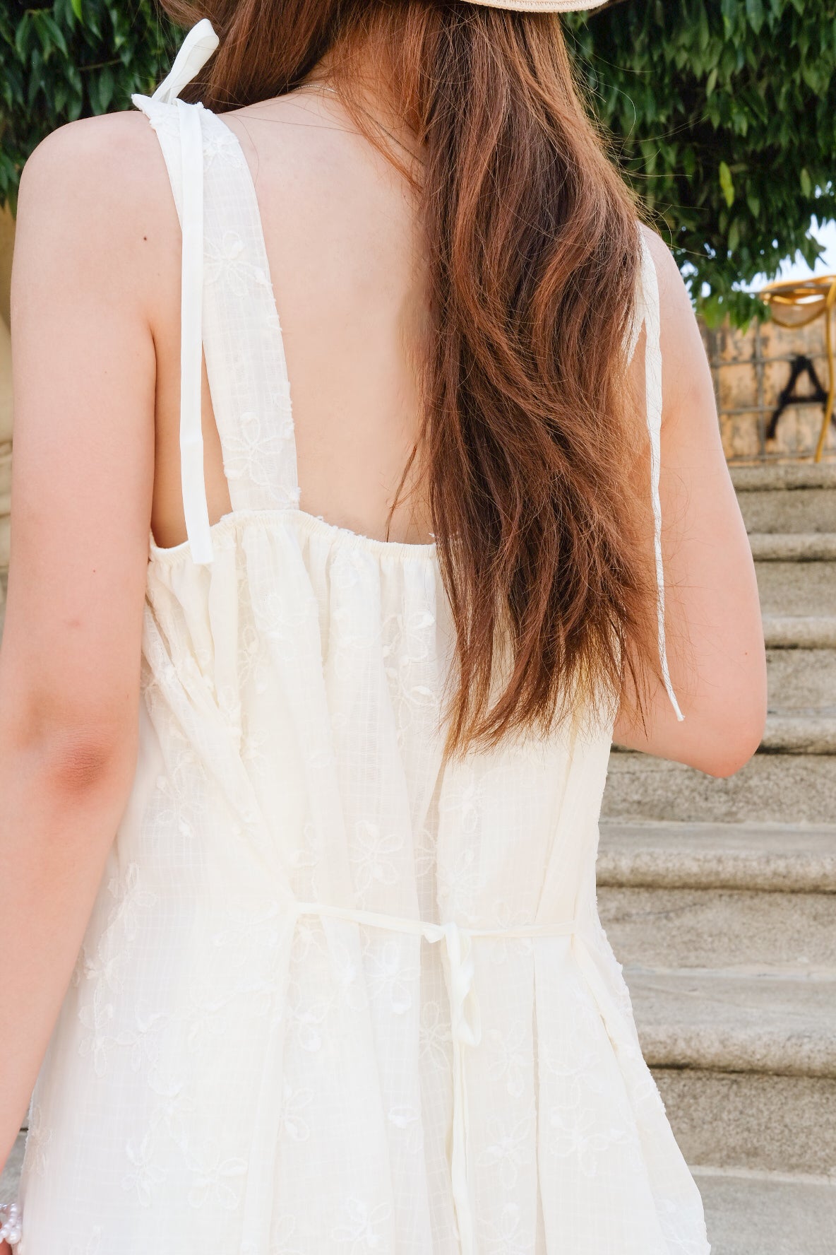 May Vacay Loose Fit Maxi Dress (Cream)