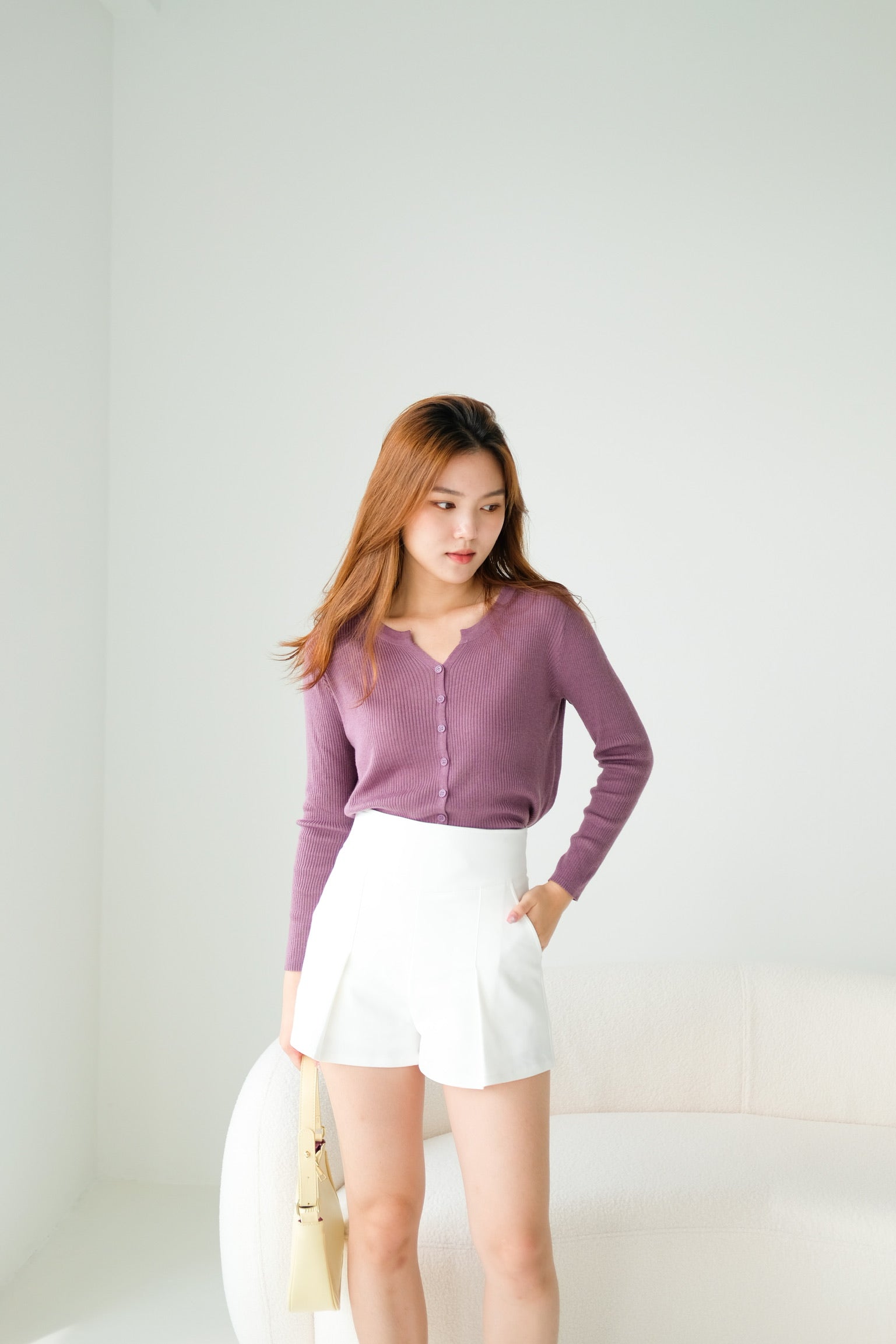 Ultimate Comfy Sleeves Top (Mauve)