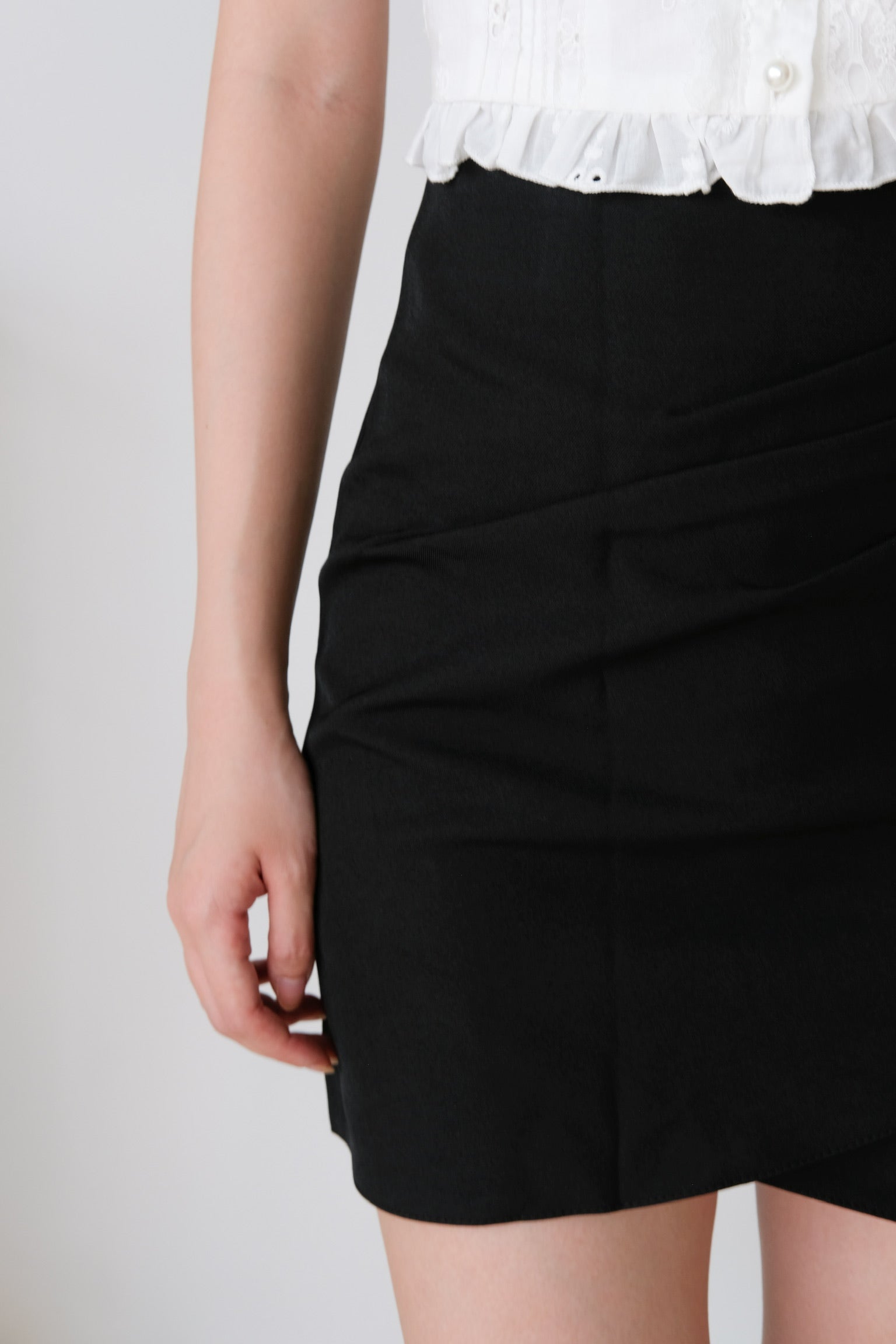 Odette Wrap Skirt 2.0 (Black)