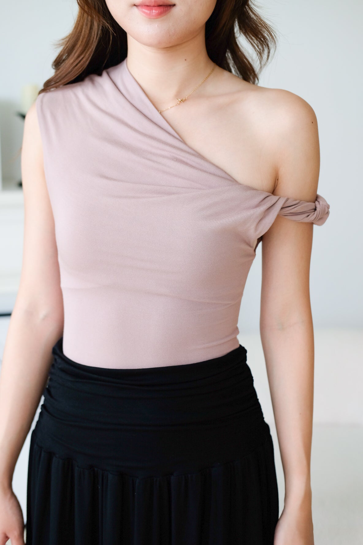 Felice Twist Toga Top (Nude)