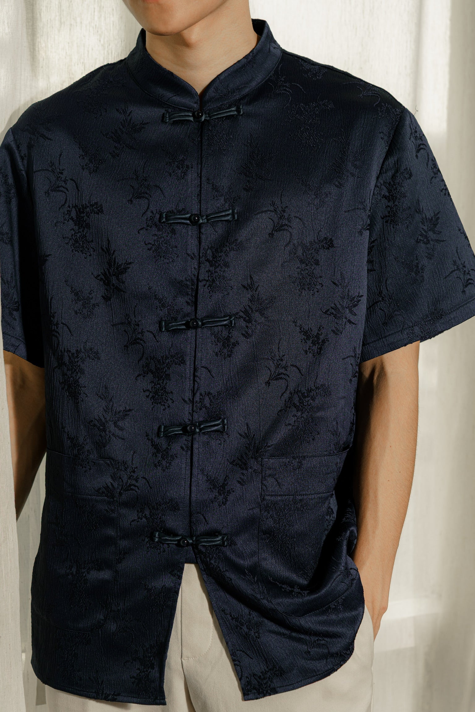 [ETA 26-31 Jan] 墨雨云间 Moonmist Men Samfu (Navy Blue)