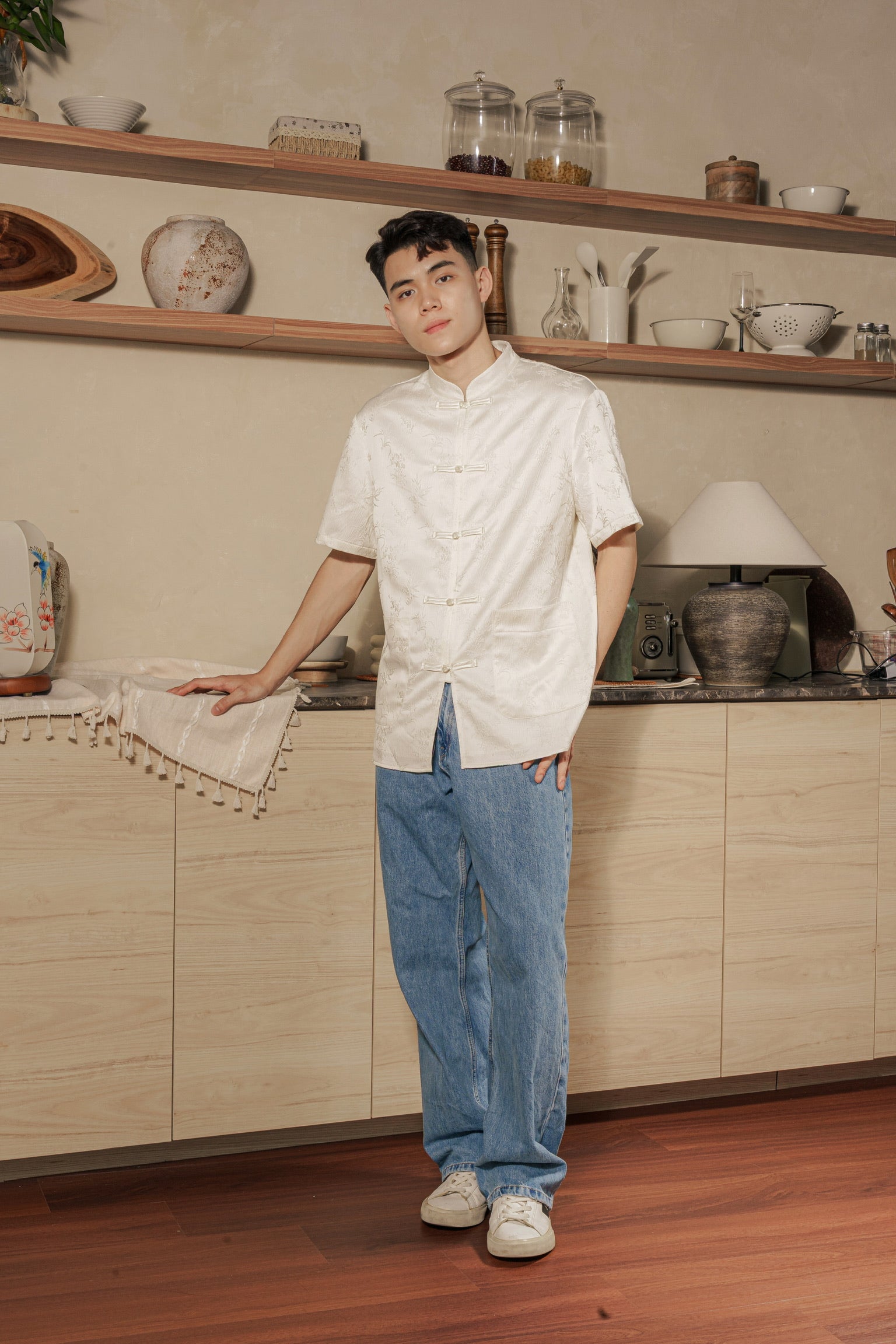 [ETA 26-31 Jan] 墨雨云间 Moonmist Men Samfu (Cream)