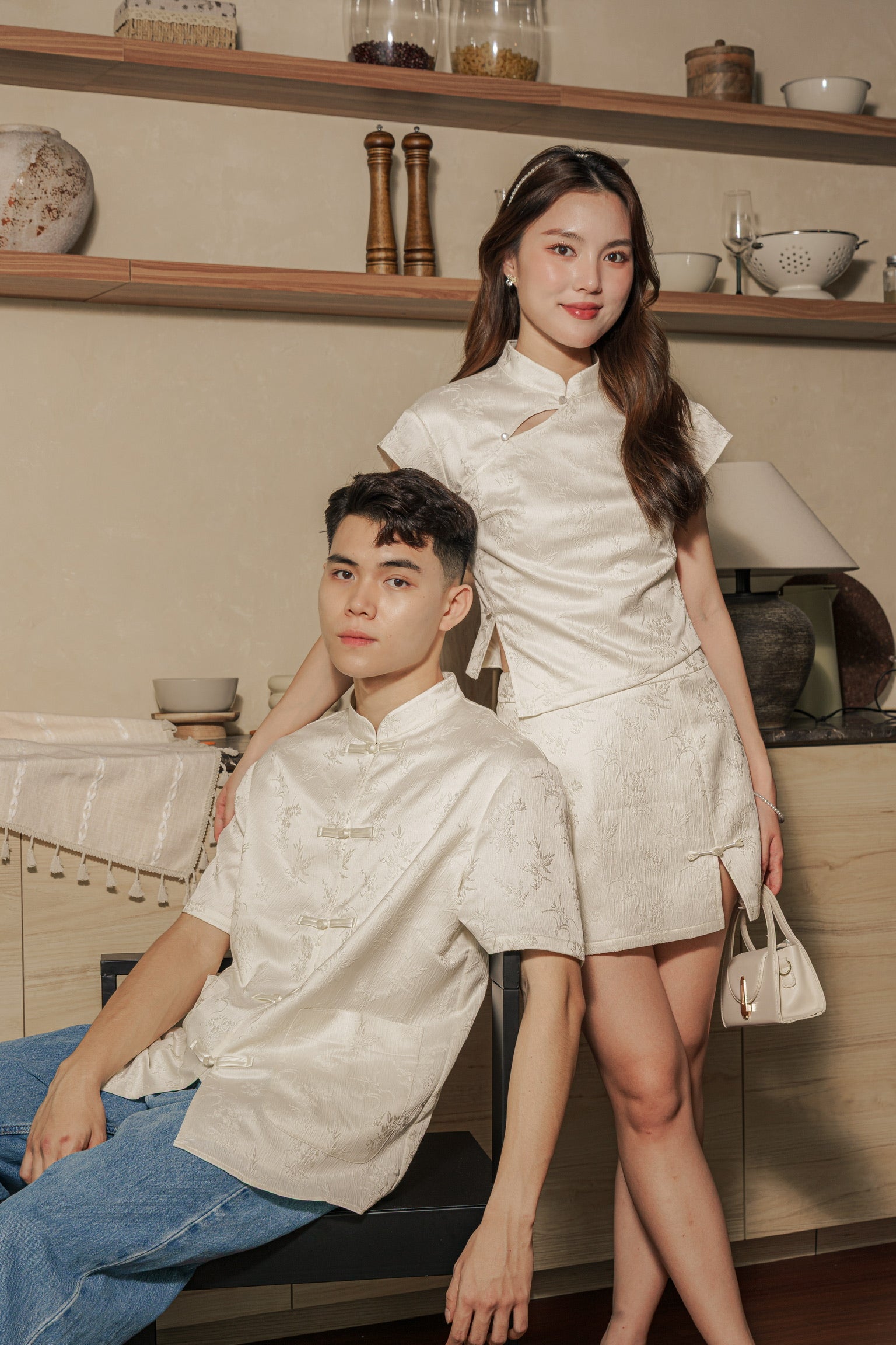 [ETA 26-31 Jan] 墨雨云间 Moonmist Men Samfu (Cream)